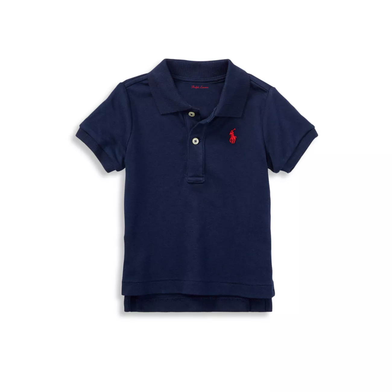 Рубашка-поло из хлопка с интерлоком для маленьких мальчиков Polo Ralph Lauren