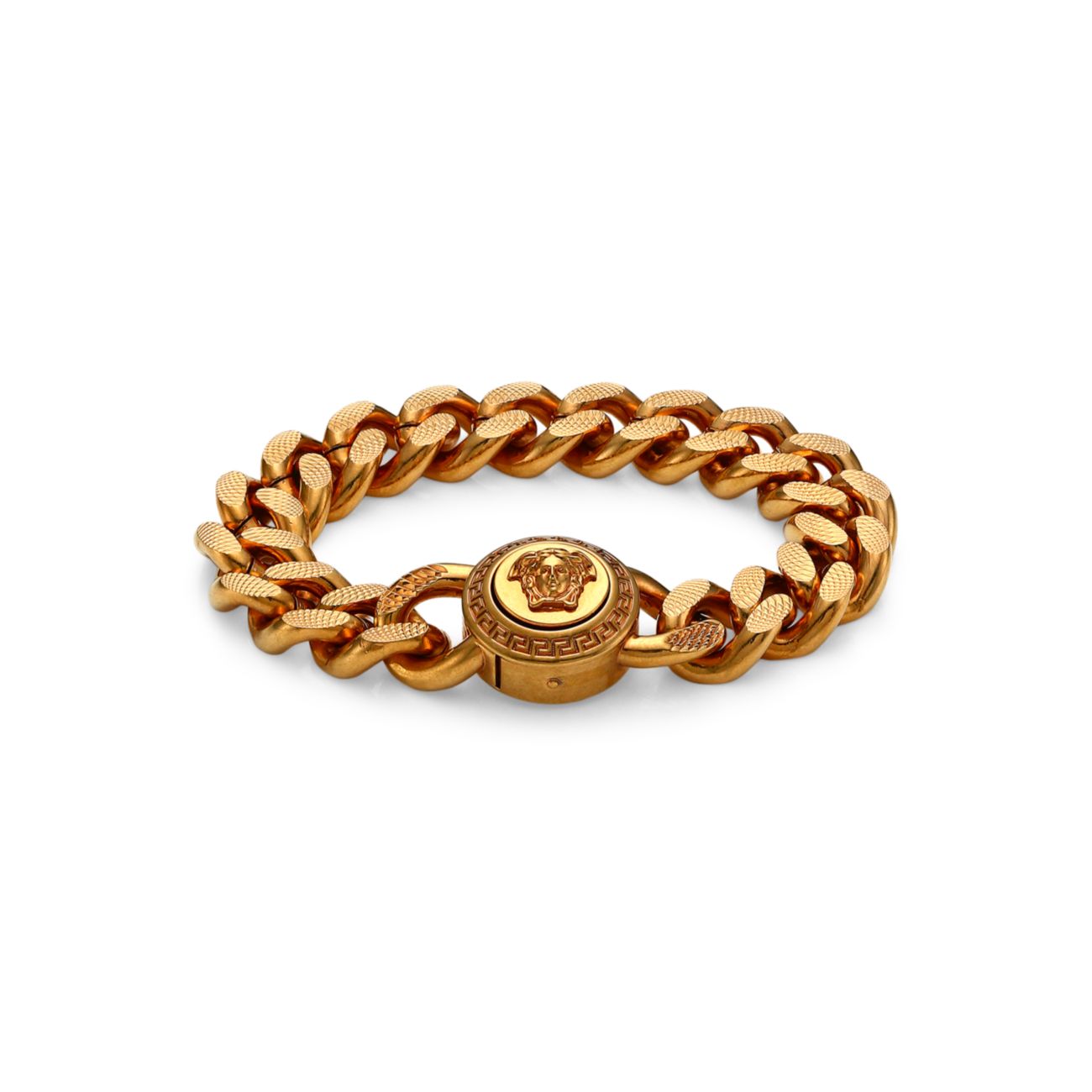 Золотистый браслет-цепочка Versace