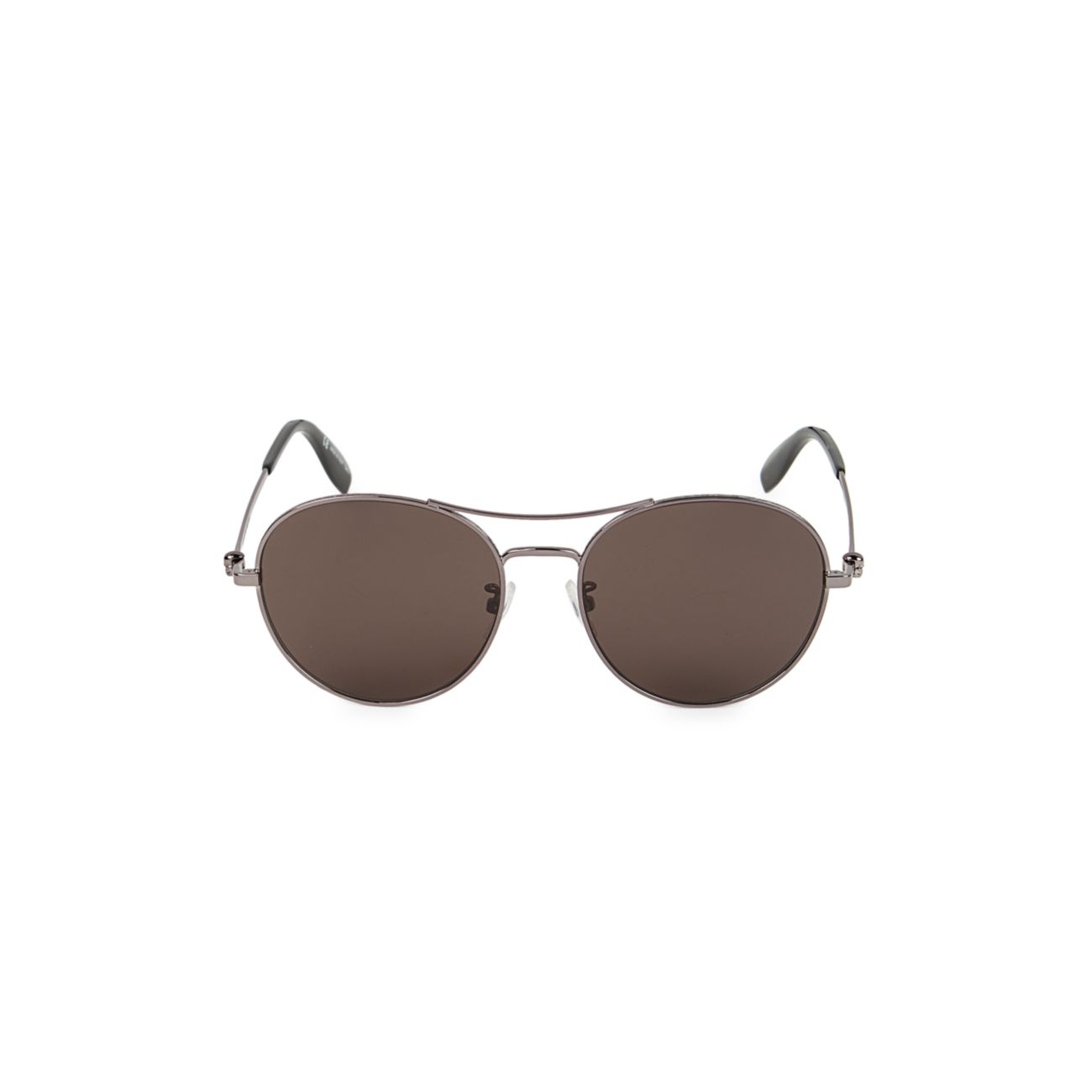 Круглые солнцезащитные очки 57 мм Alexander McQueen