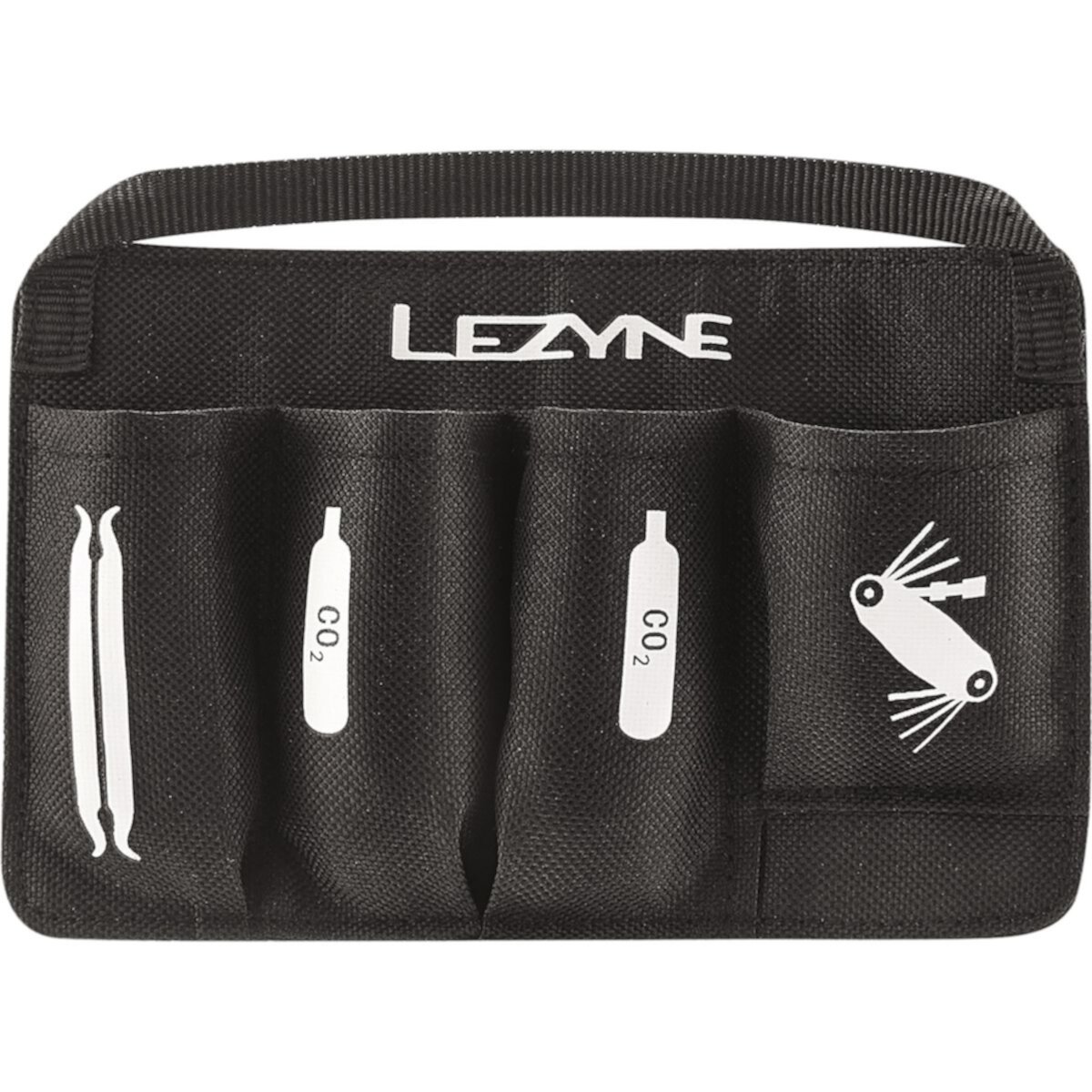 Велосипедная бутылка для воды Lezyne Flow Caddy с органайзером Lezyne