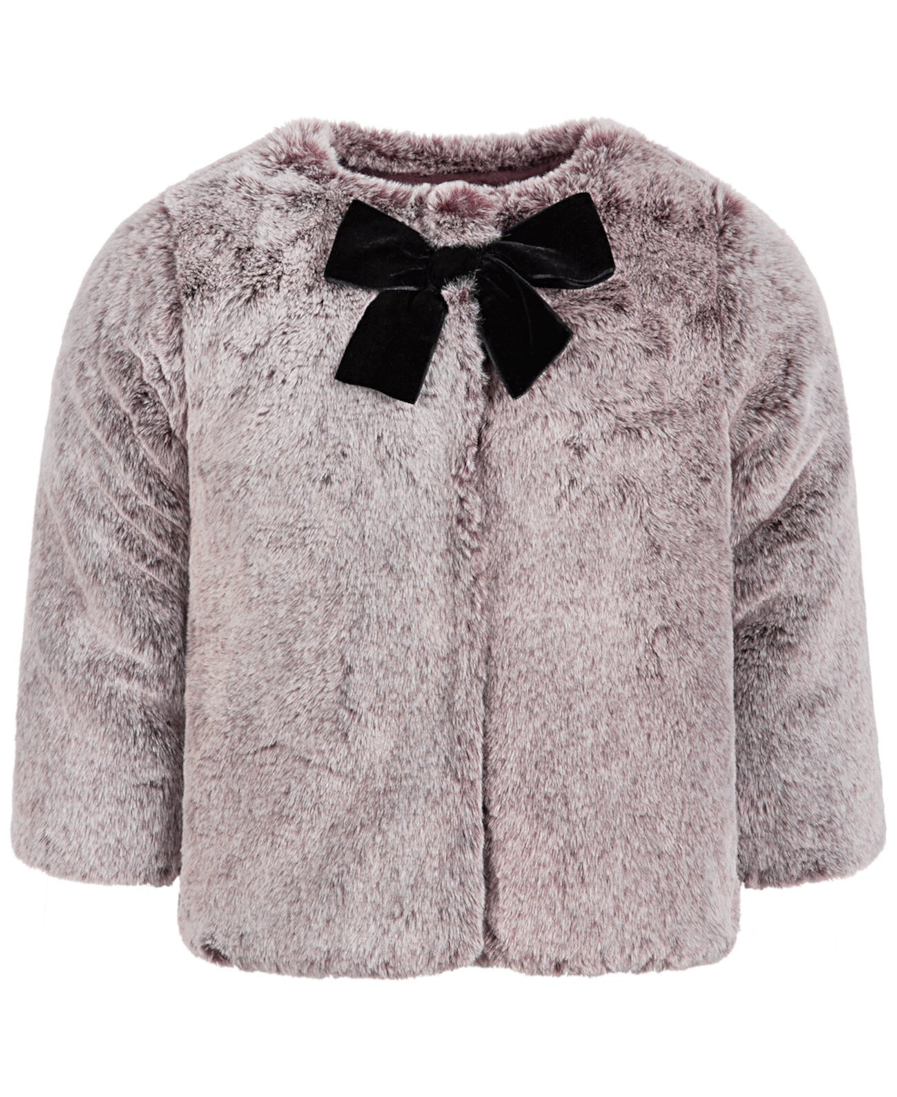 Baby Girls Gradient Faux-Fur Coat, Created for Macy's First Impressions