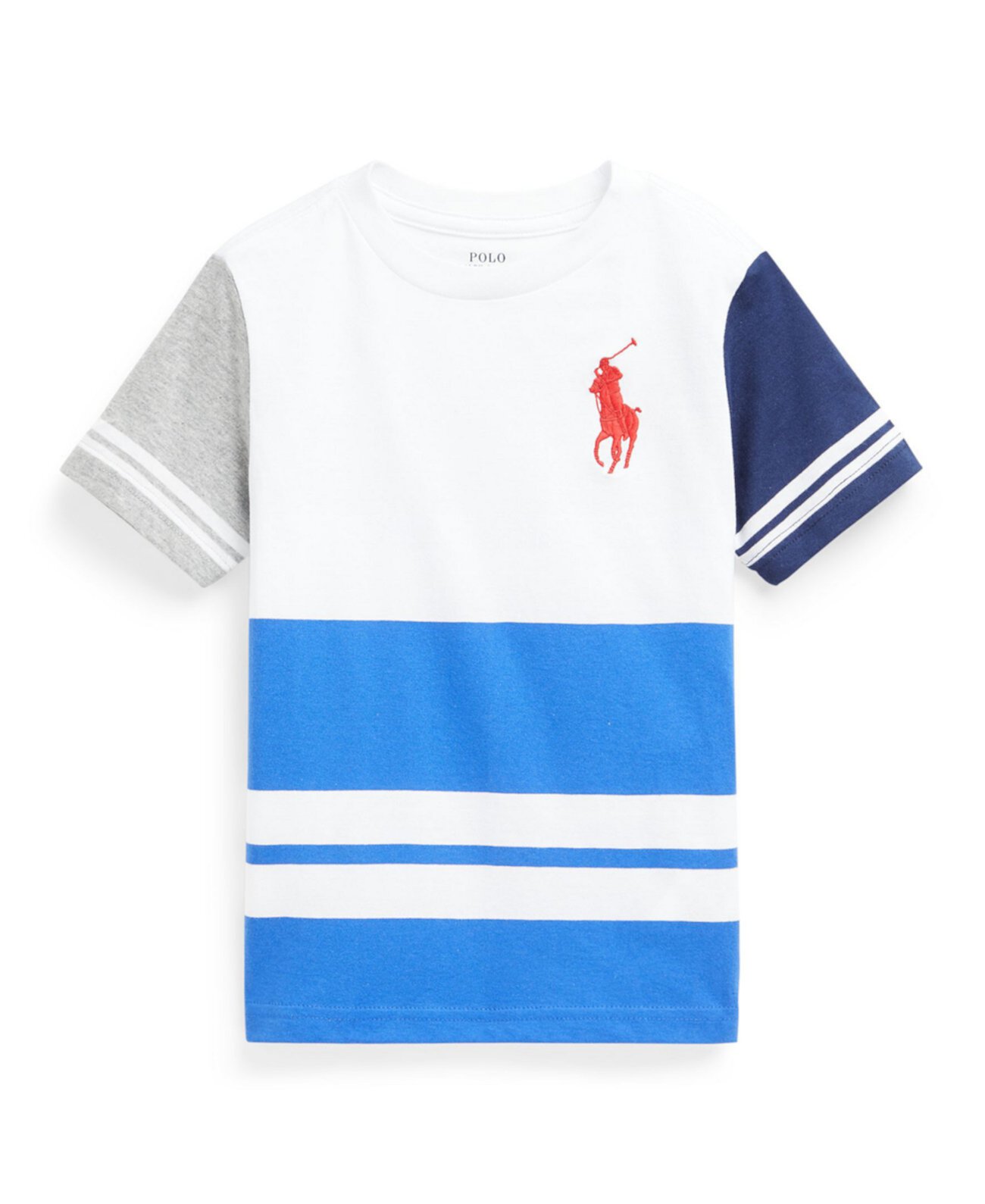 Little Boys Color-Blocked Cotton T-shirt Ralph Lauren