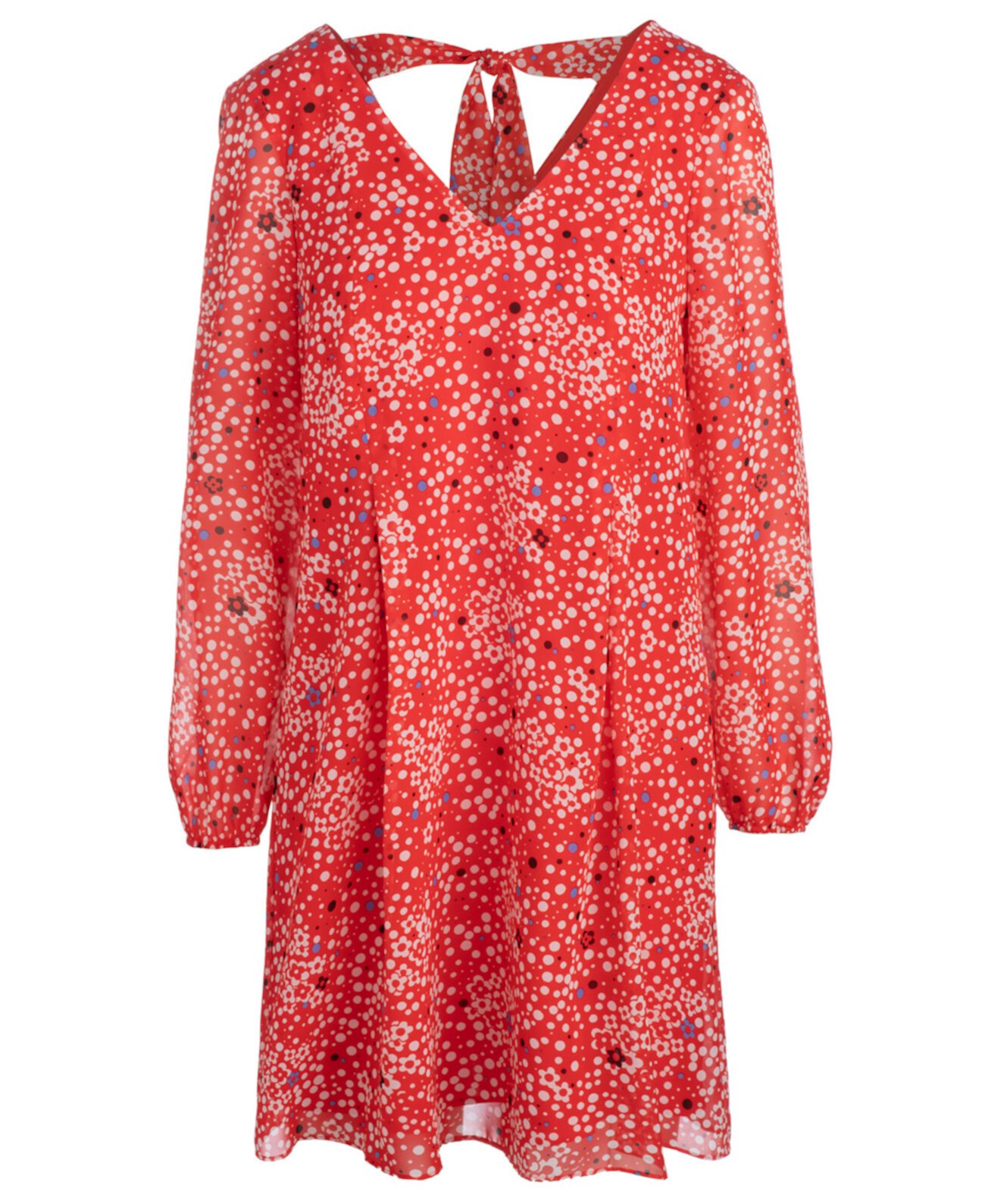 Платье прямого кроя с принтом в горошек INC, созданное для Macy's INC International Concepts