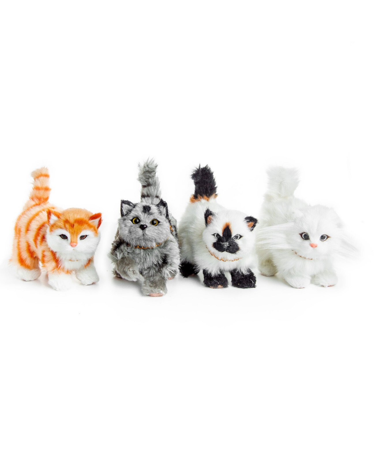 18-дюймовые аксессуары для кукол, набор из 4 реалистичных кошек, совместимых с куклами American Girl The Queen's Treasures