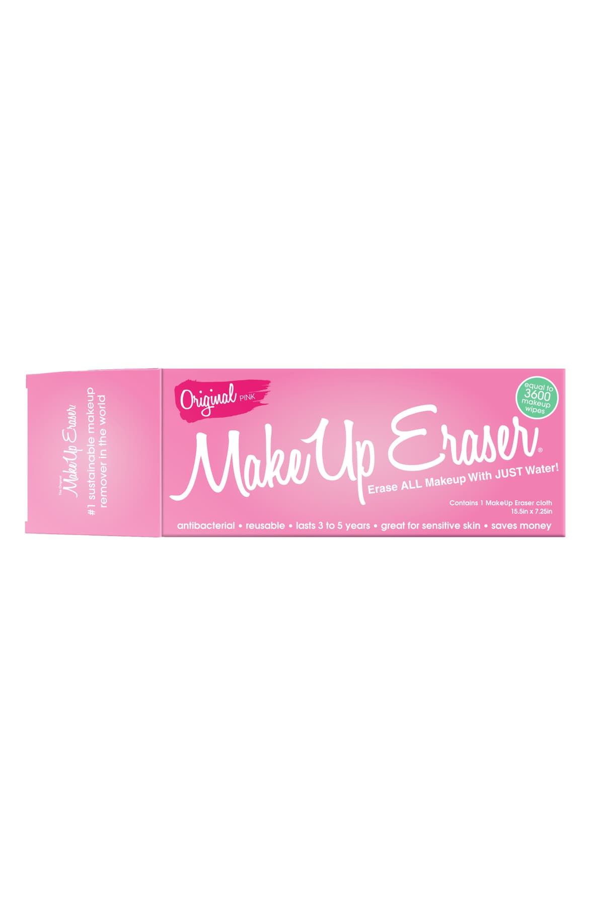 Оригинальный розовый ластик для макияжа The Original Makeup Eraser