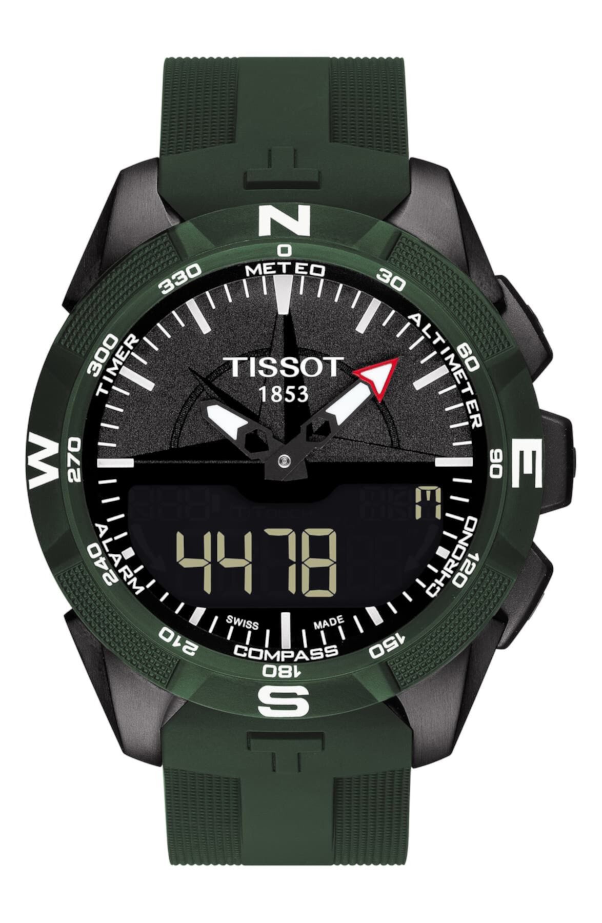 Мужские часы с ремешком T-Touch II, 45 мм Tissot