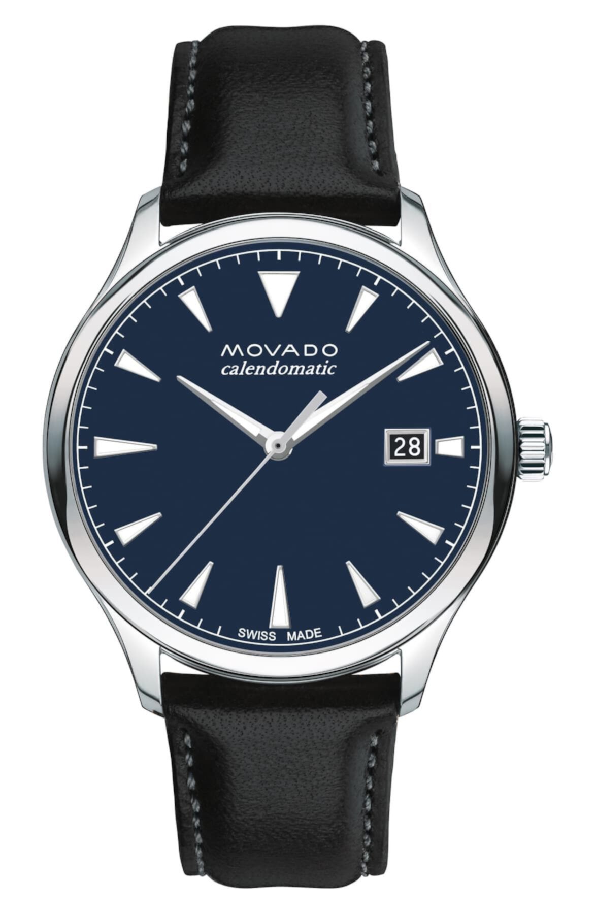 Мужские часы Heritage Trend с кожаным ремешком, 40 мм Movado
