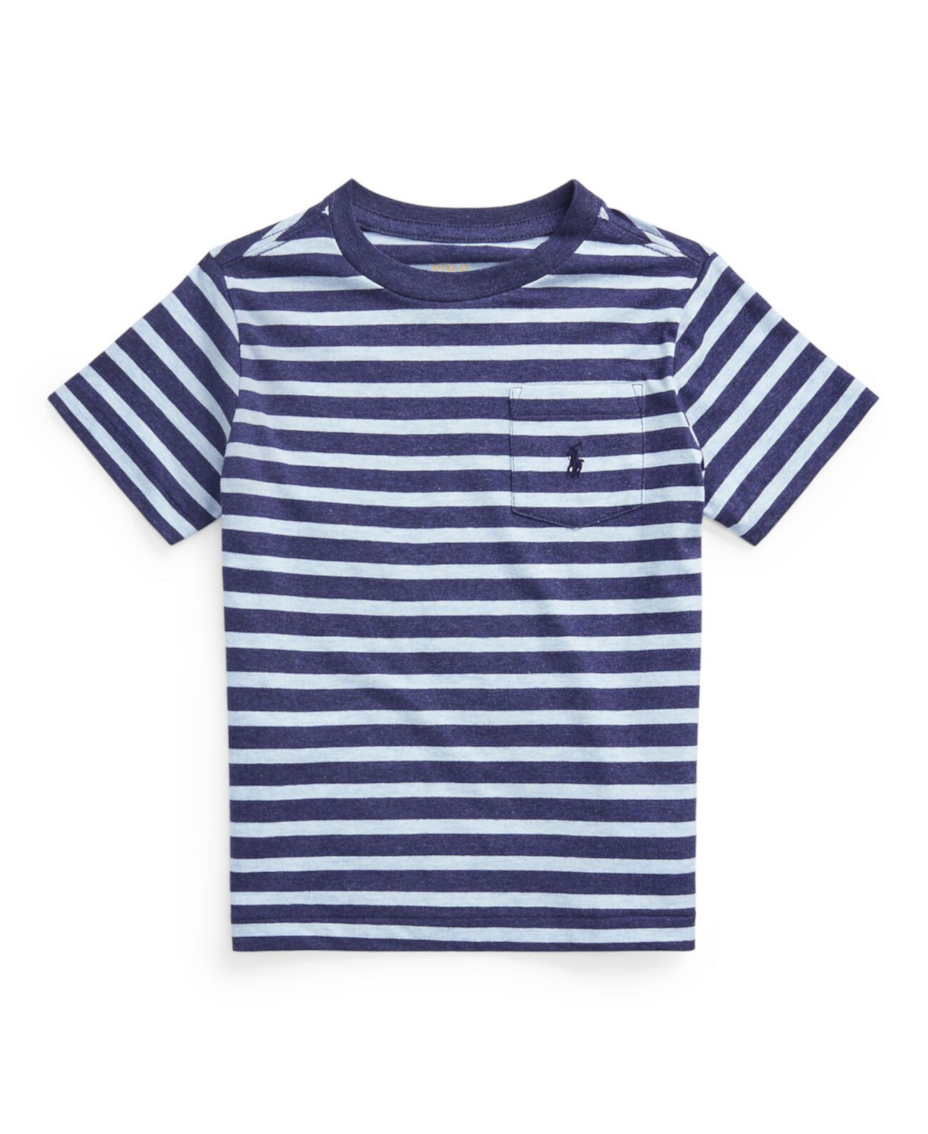 Полосатая футболка с карманами и хлопковыми карманами для маленьких мальчиков Ralph Lauren