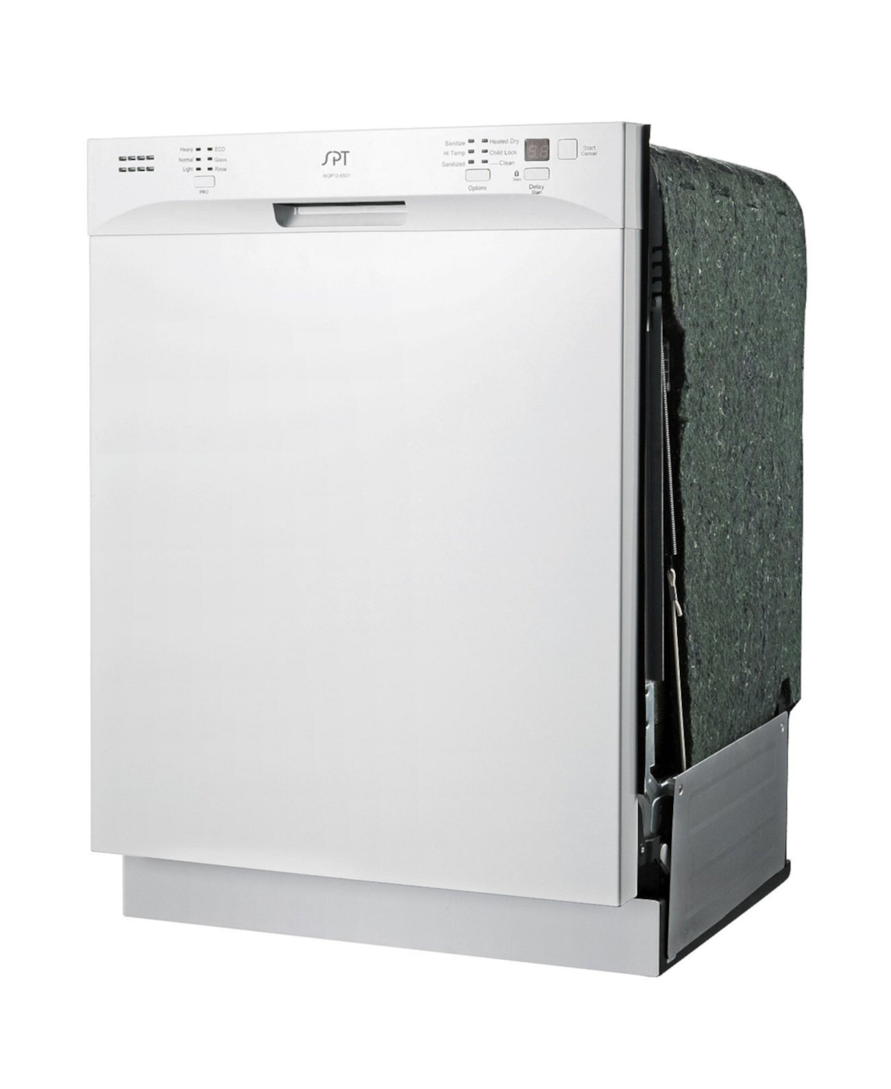 Energy Star 24-дюймовая встраиваемая посудомоечная машина с высокой ванной из нержавеющей стали с подогревом сушки SPT Appliance Inc.