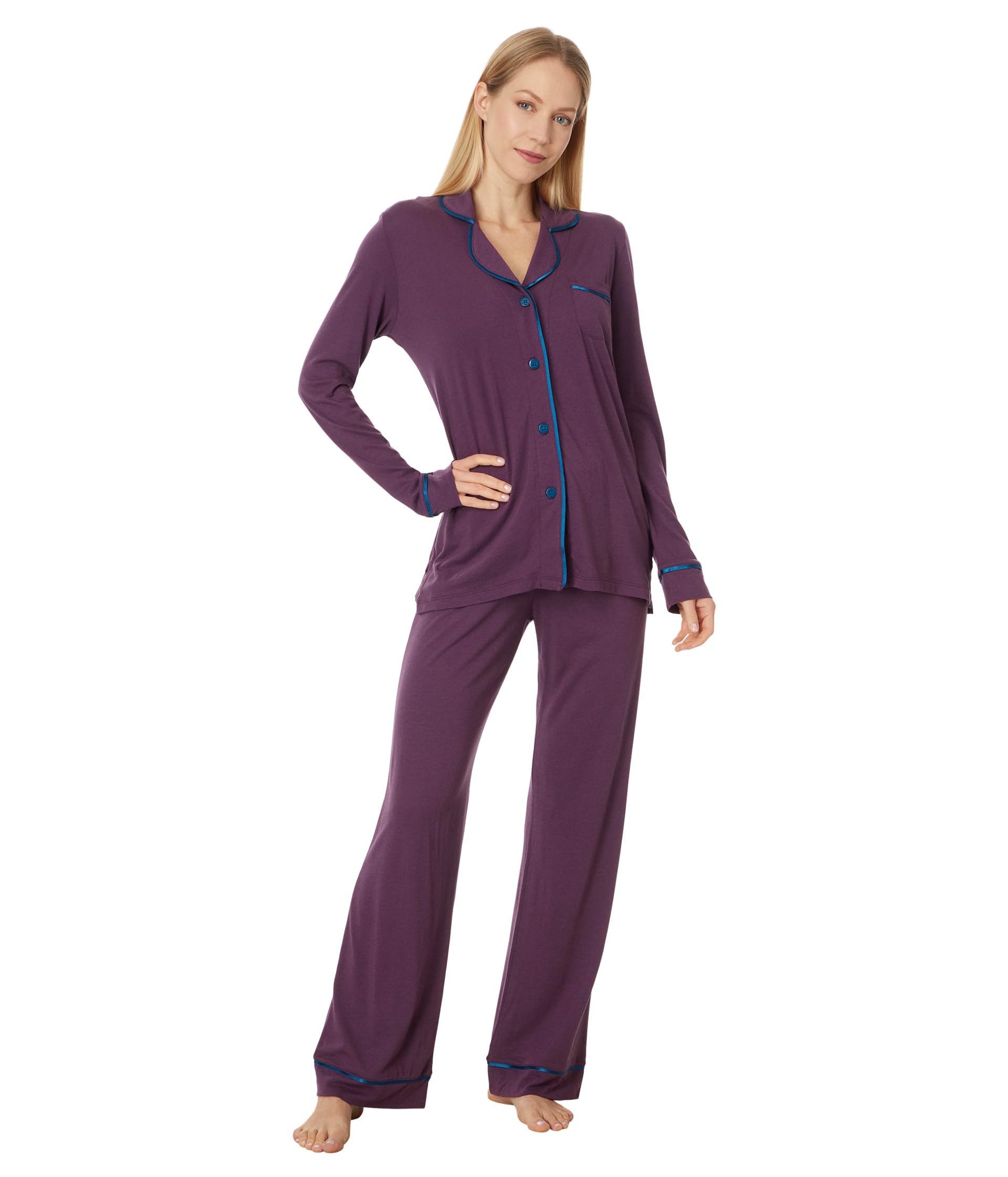 Женские Пижамы Cosabella Bella Longsleeve Top Pant PJ Set Cosabella