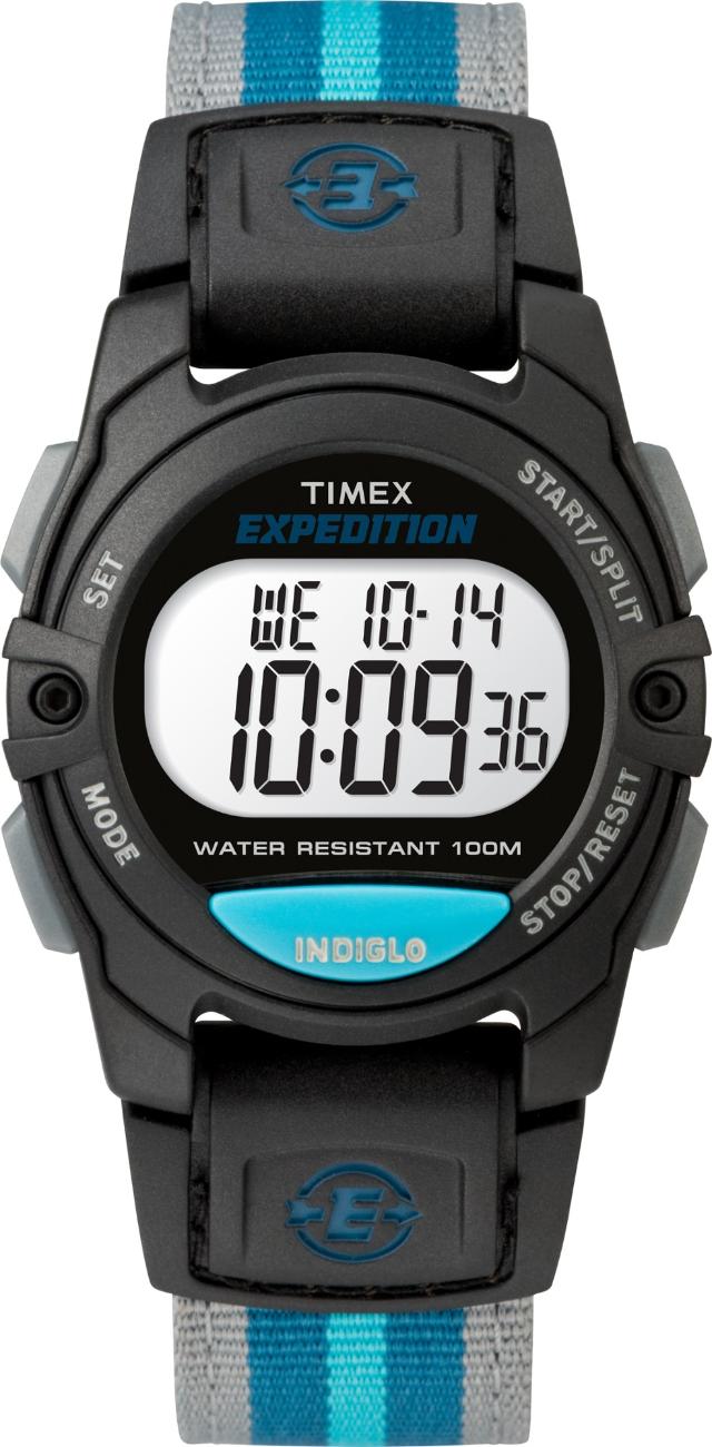 Цифровые часы Expedition с нейлоновым ремешком 33 мм Timex