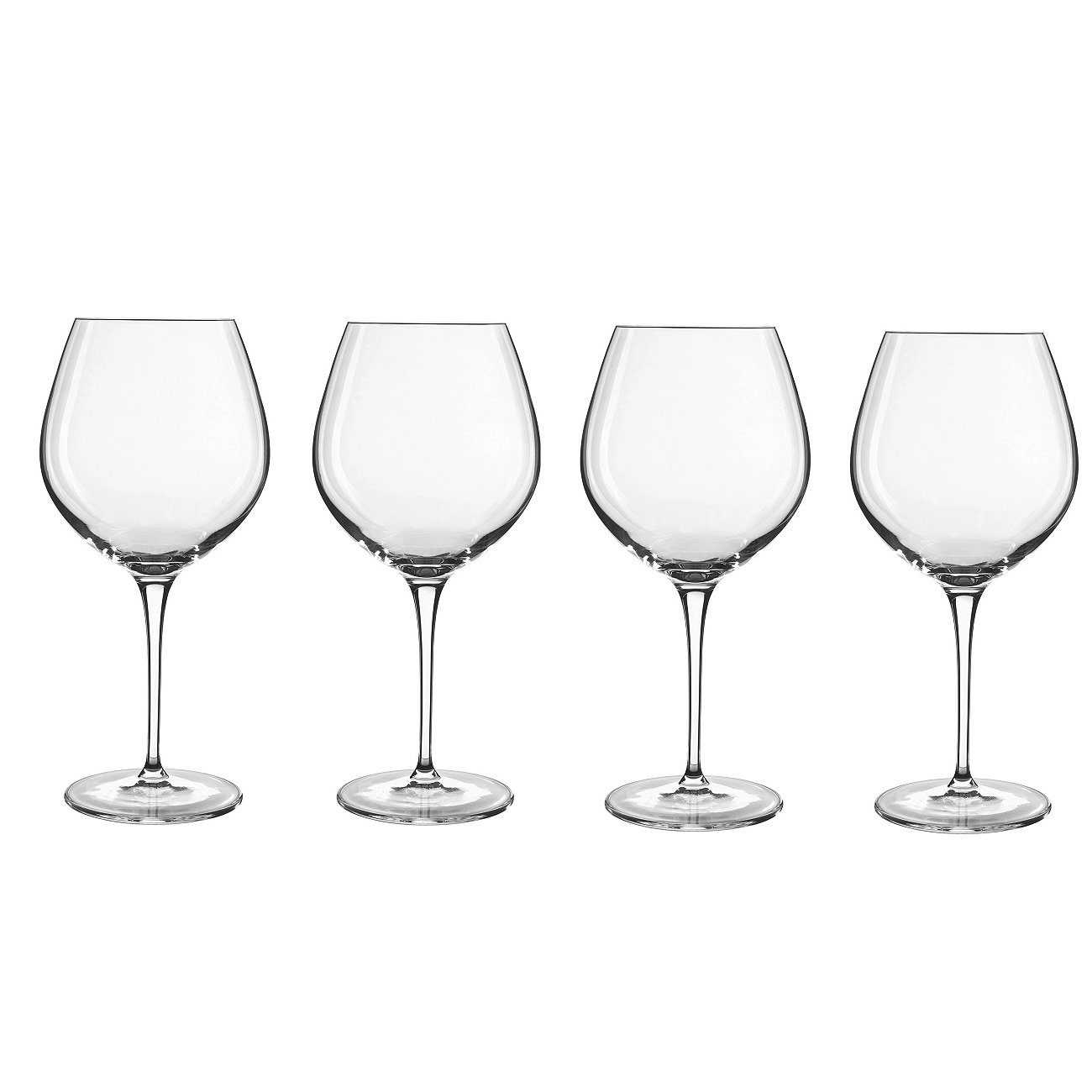 Посуда, универсальные бокалы для вина Crescendo, набор из 4 шт. Luigi Bormioli