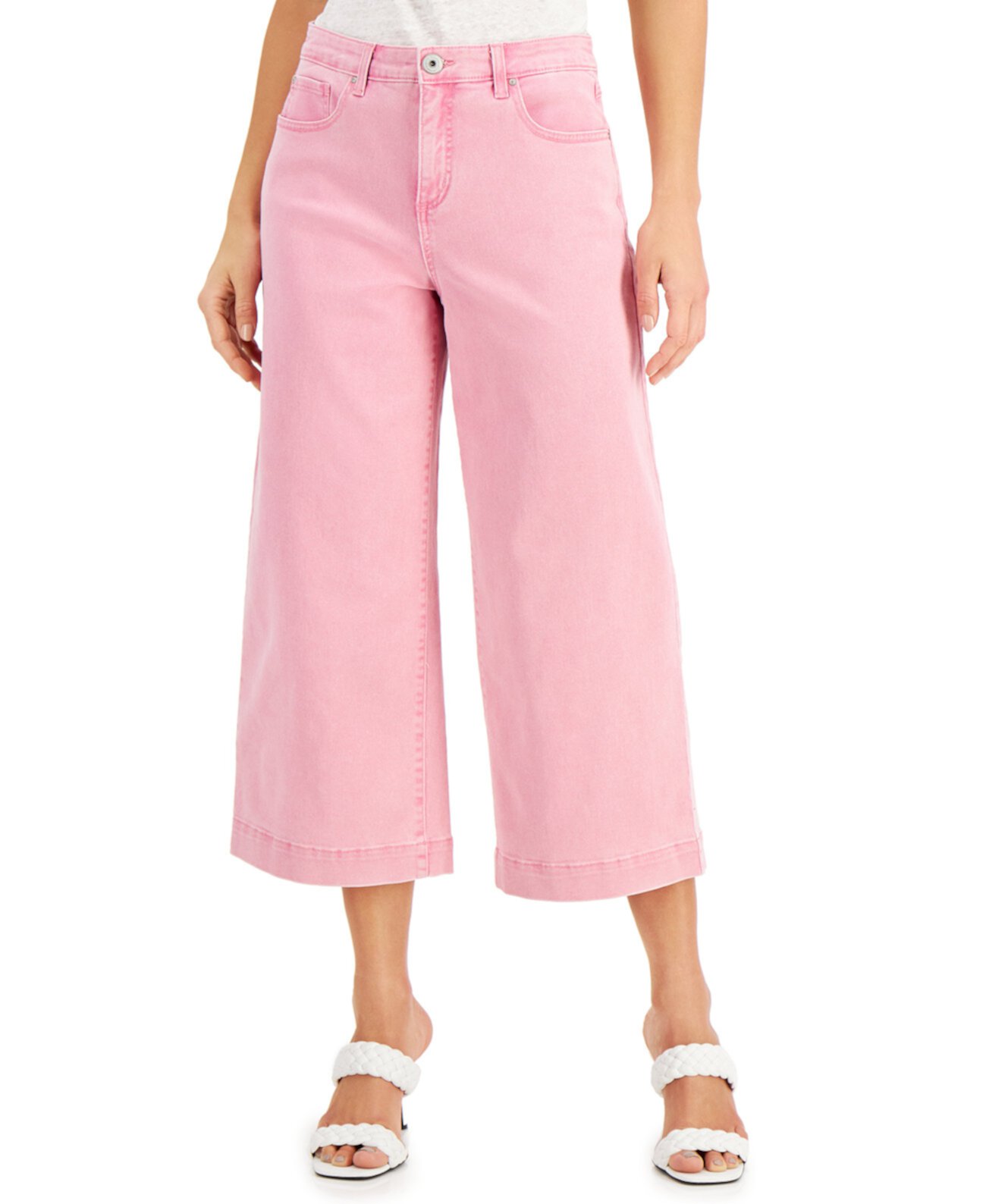Розовые широкие джинсы INC Millicent, созданные для Macy's INC International Concepts