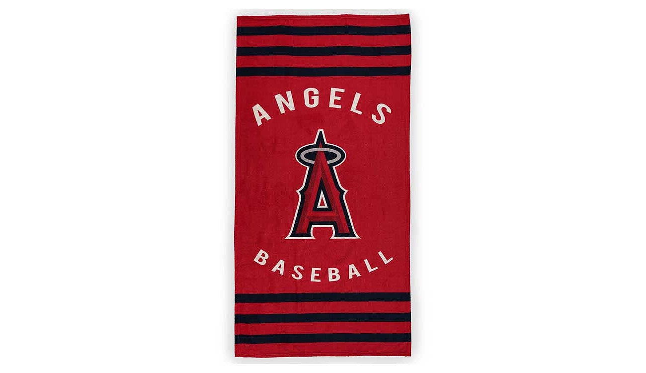 Los Angeles Angels 30x60 720 Beach Towel Northwest Company