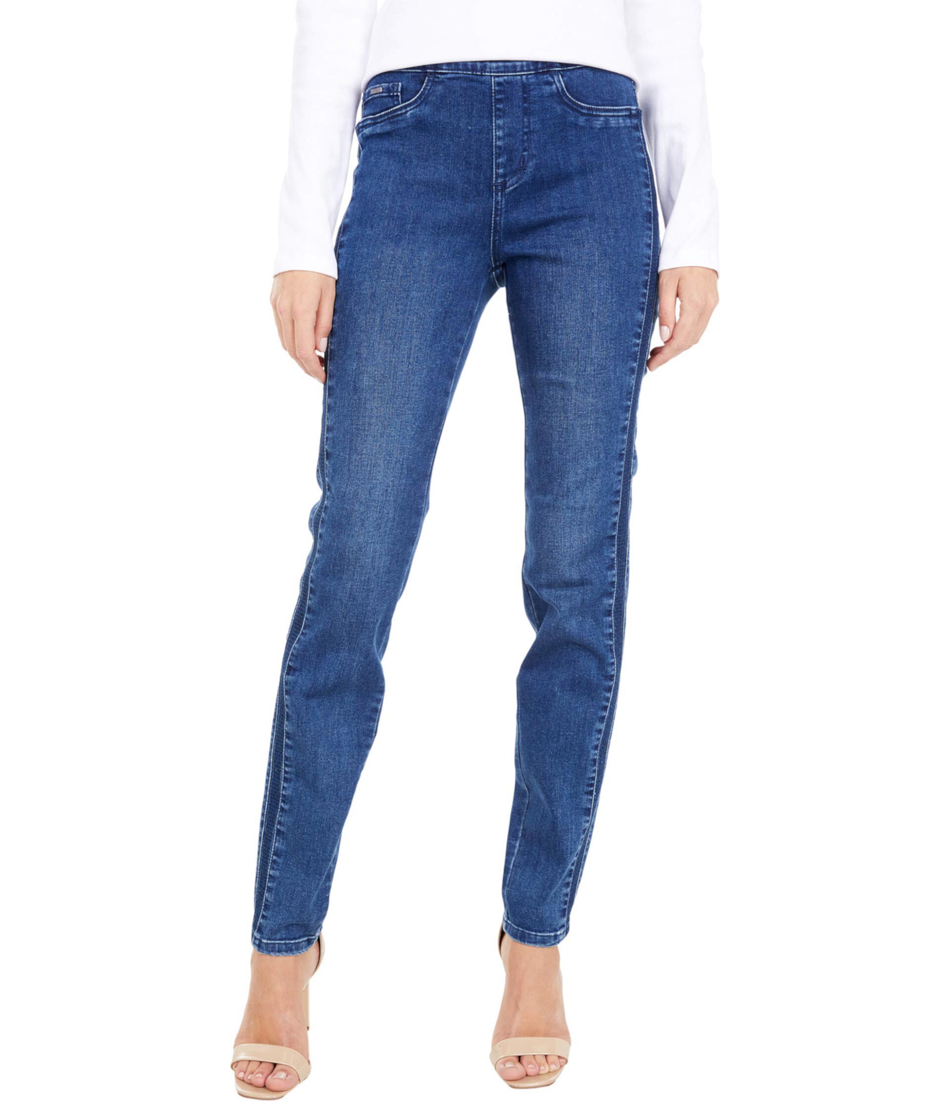 Эффектный джинсовый без застежек в цвете Mid Indigo FDJ French Dressing Jeans