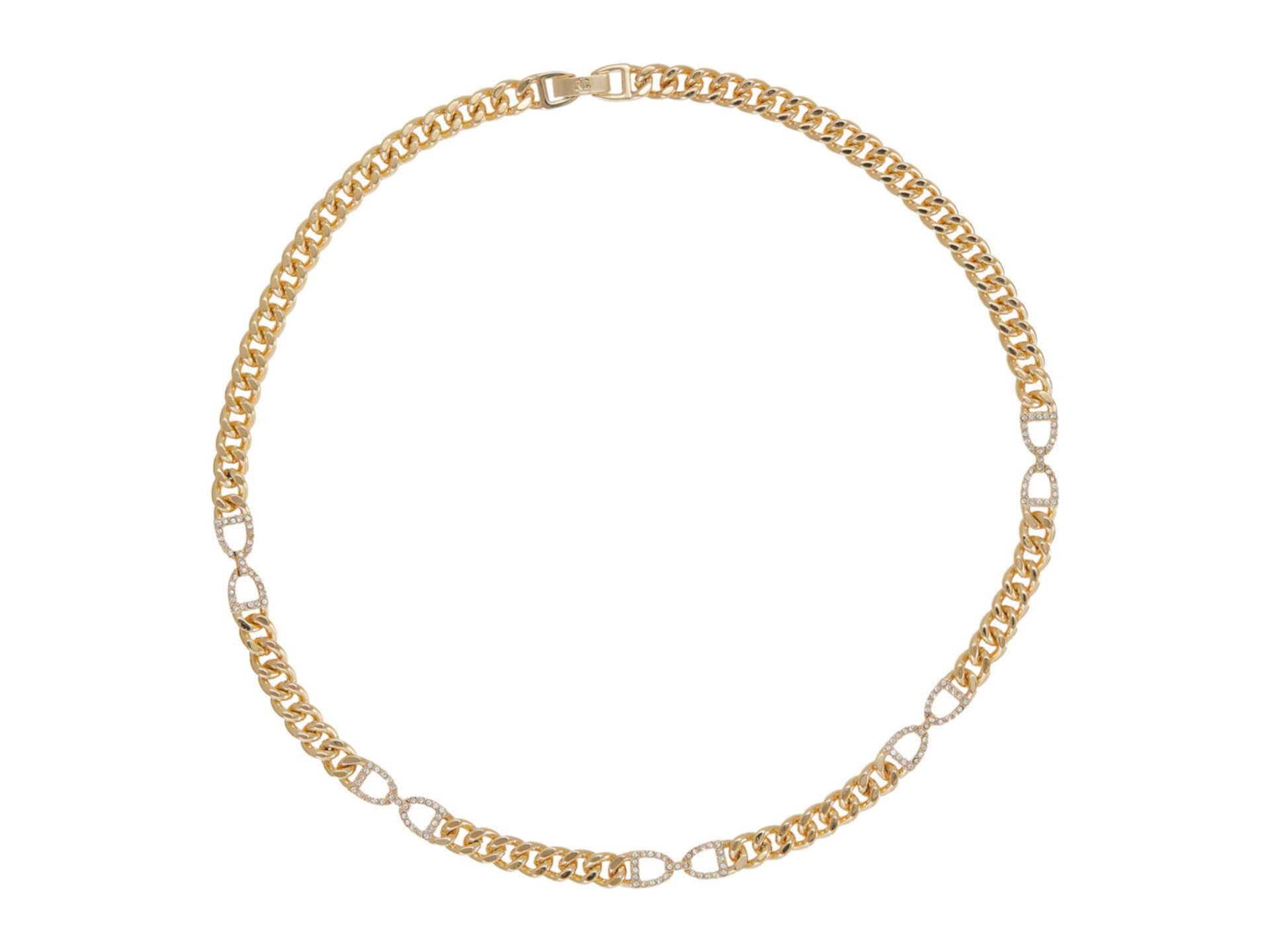 Ожерелье с воротником-стойкой Chainlink с мотивом Stirrup Ralph Lauren