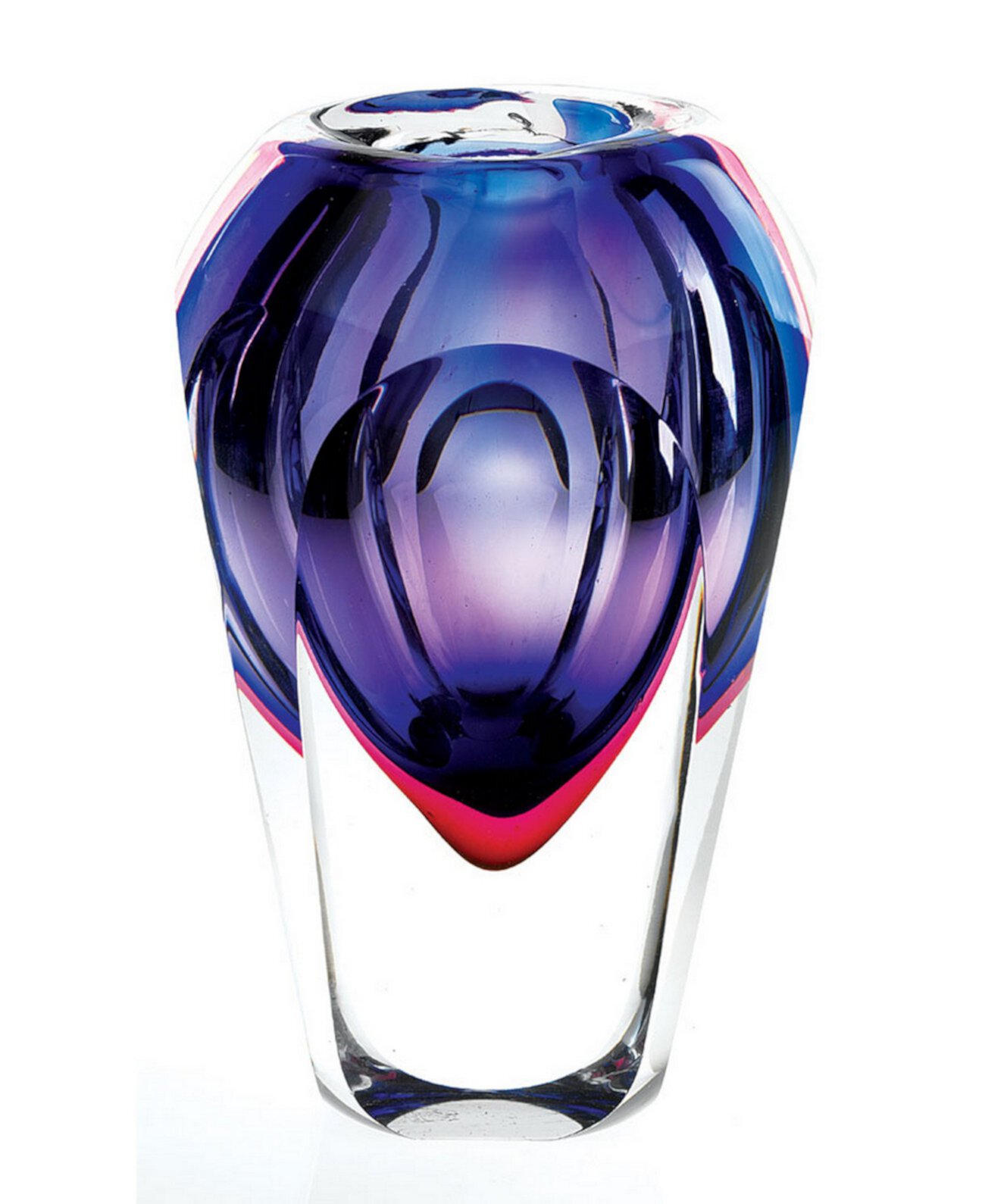 Фиолетовая ваза с эссенцией Badash Crystal