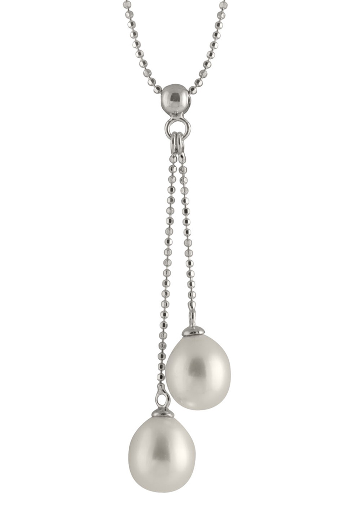 Ожерелье с жемчугом Double Drop 14-15 мм Splendid Pearls