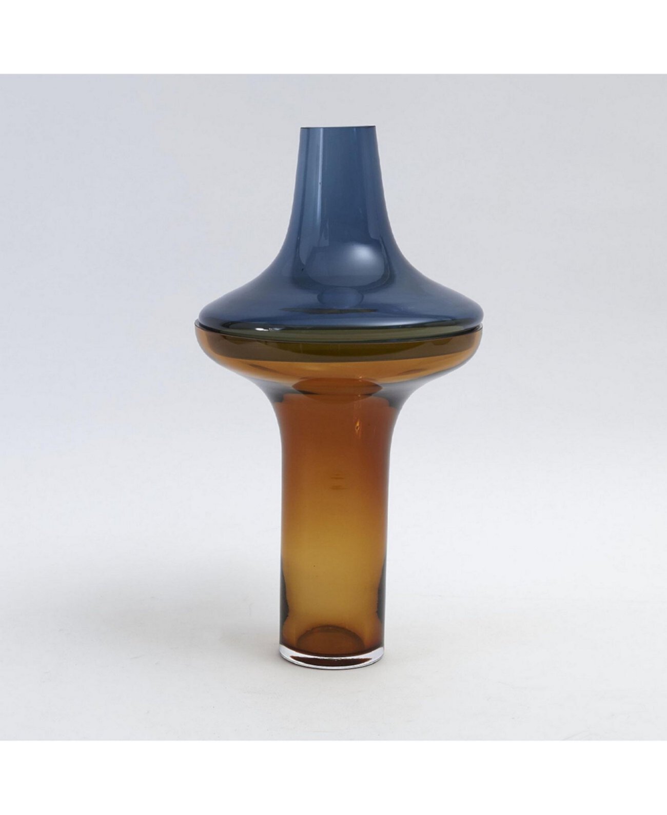 Высокая кобальтовая ваза с янтарем, малая Global Views