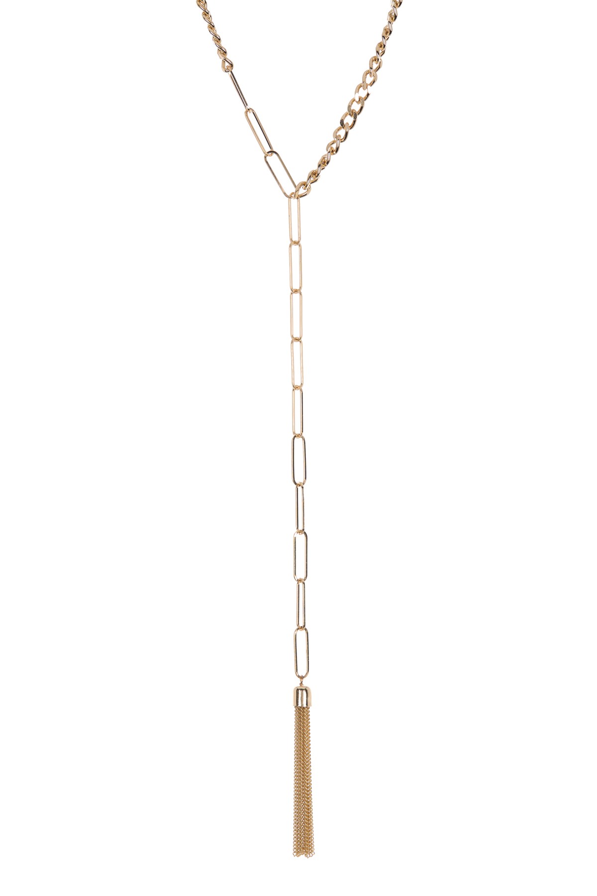 Multi-Chain Tassel Y-Drop Necklace 14th & Union