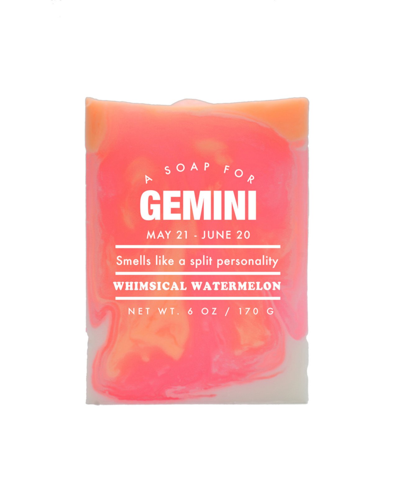 Мыло Gemini Astrology, 6 унций Whiskey River Soap Co