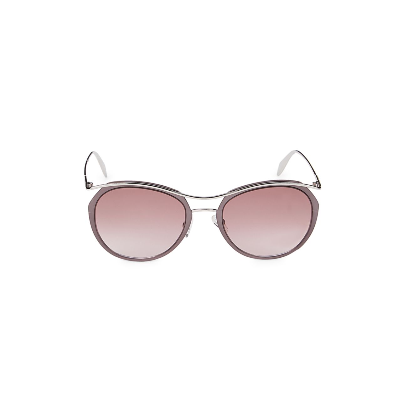 Круглые солнцезащитные очки 54 мм Alexander McQueen