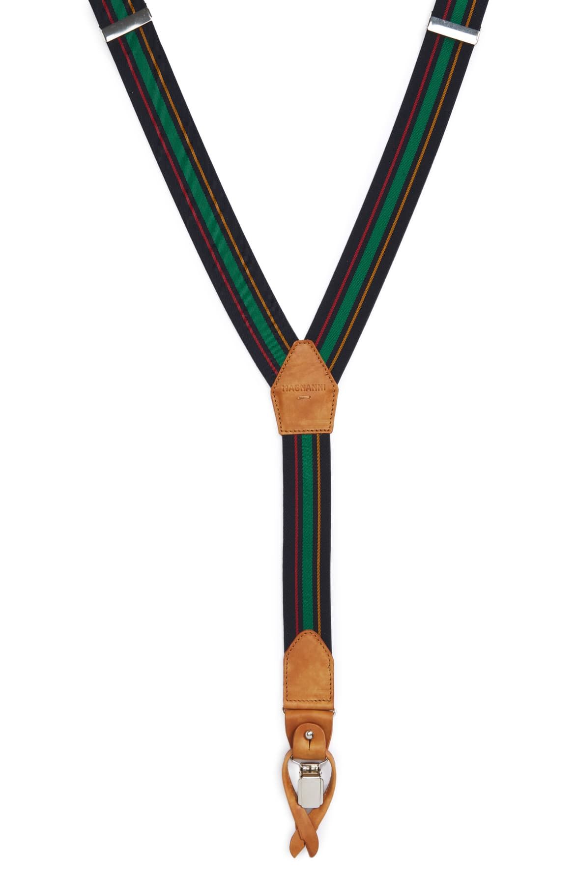 Stripe Suspenders Magnanni