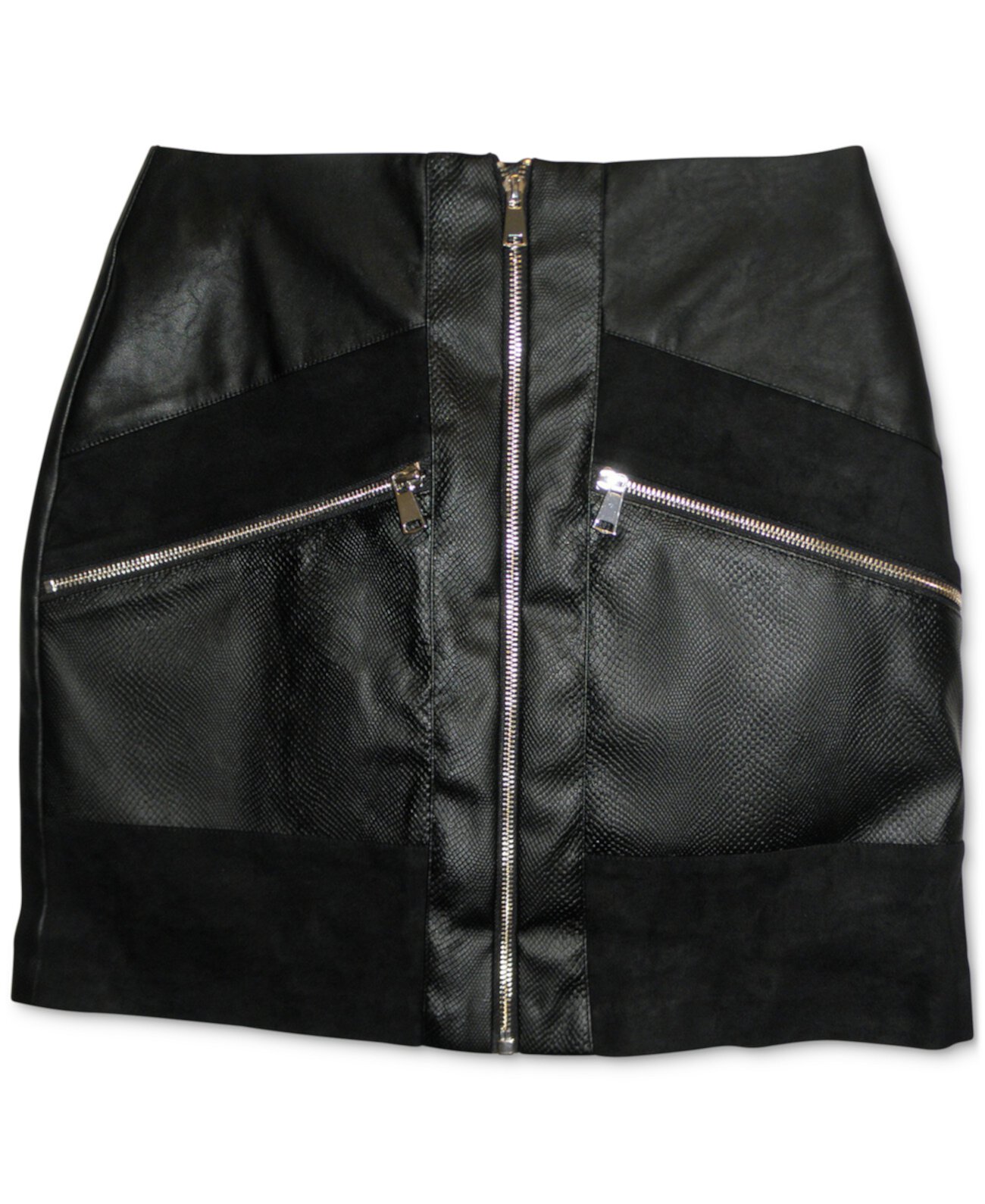 Мини-юбка из искусственной кожи, созданная для Macy's Bar III