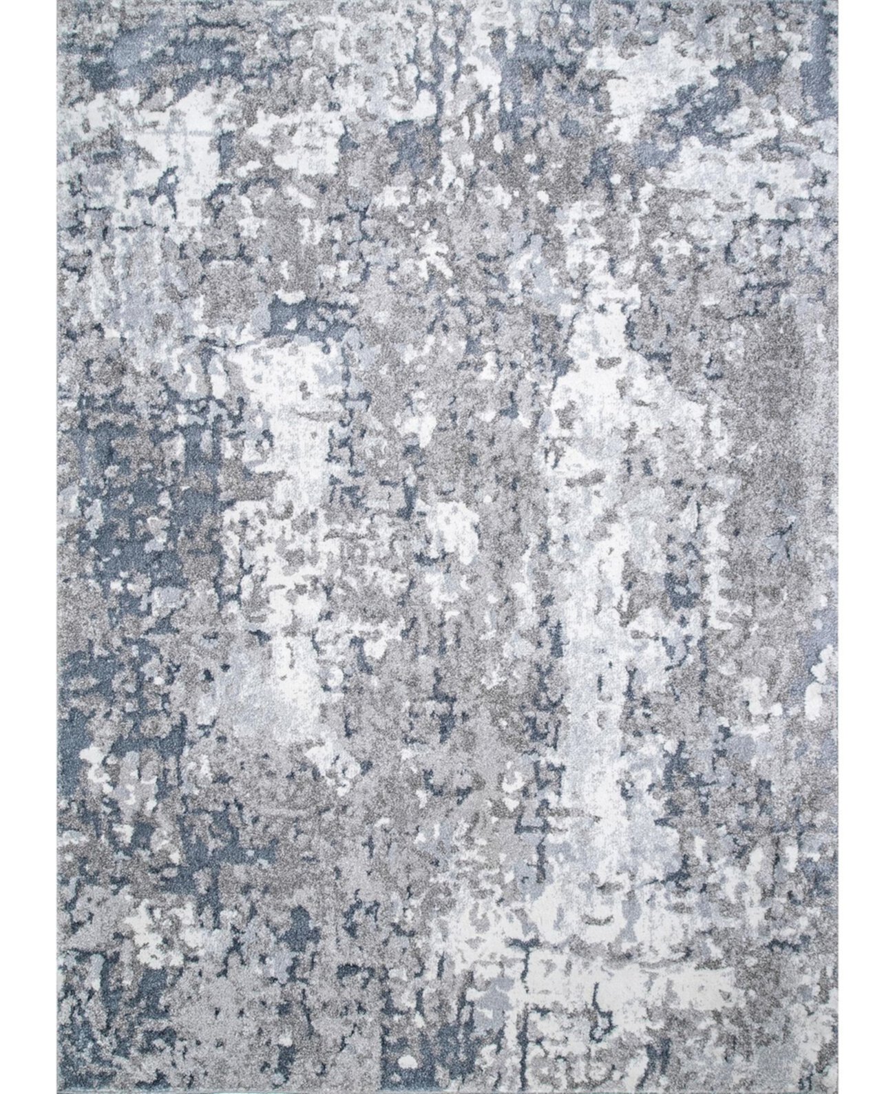 Mitchell Contemporary Abstract Silver 8' x 10' Area Rug NuLOOM