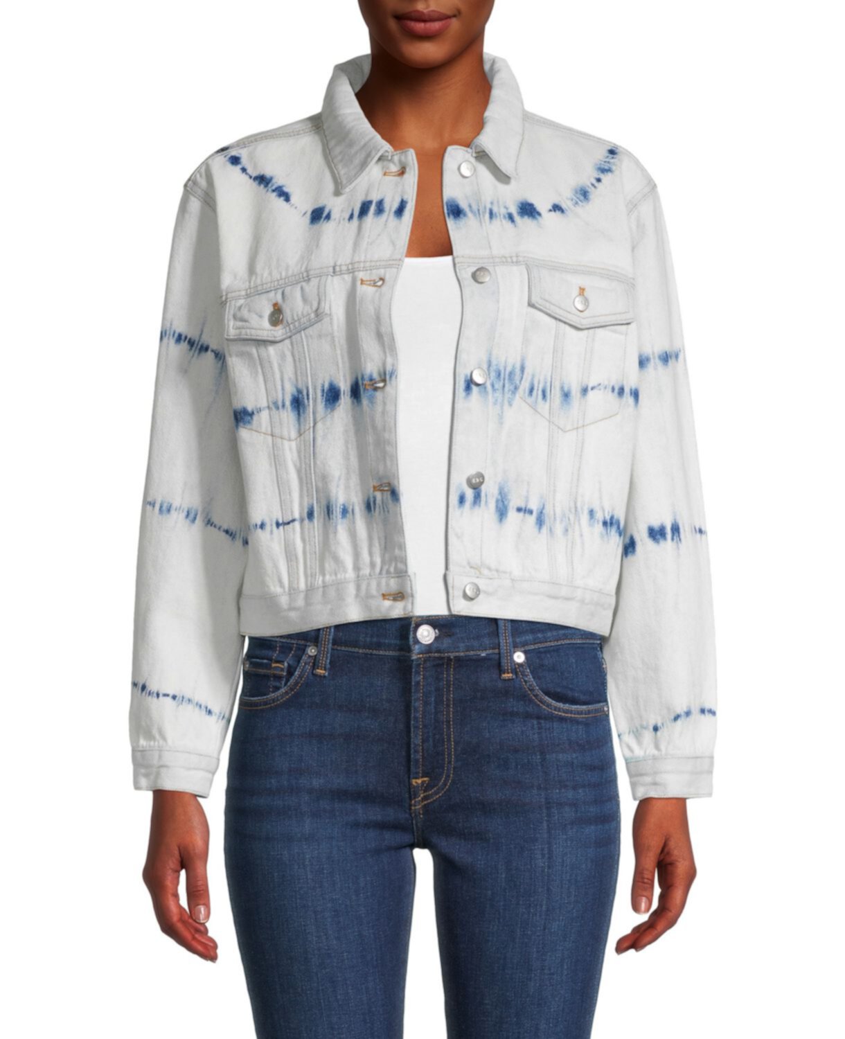 Укороченная джинсовая куртка 525 America