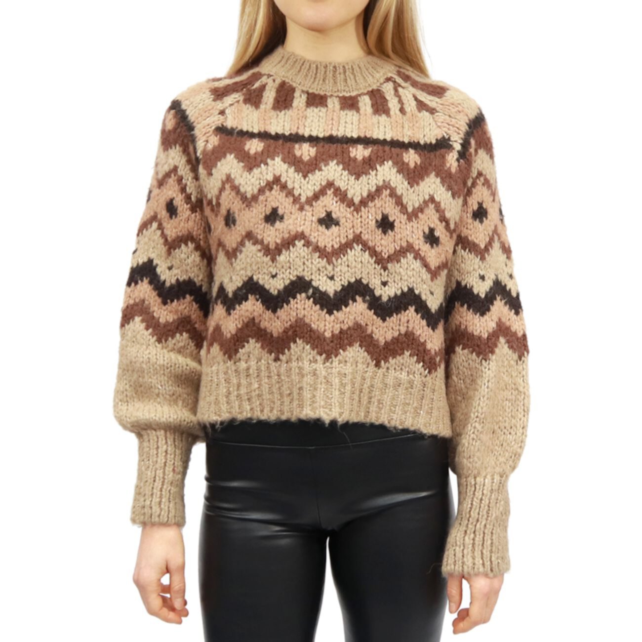 Fair Isle Crewneck Sweater RD Style