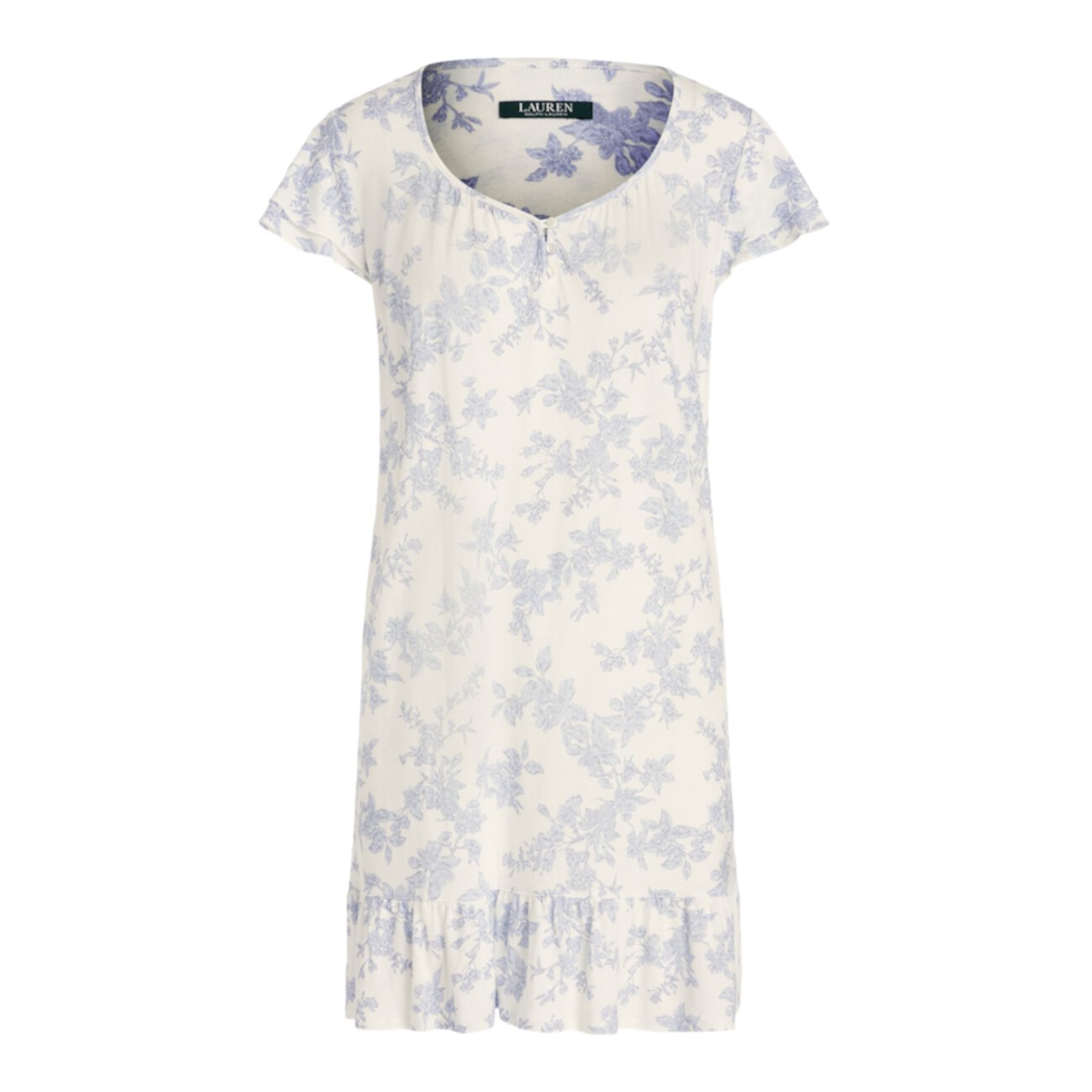 Рубашка для сна с цветочным рисунком из хлопка Ralph Lauren