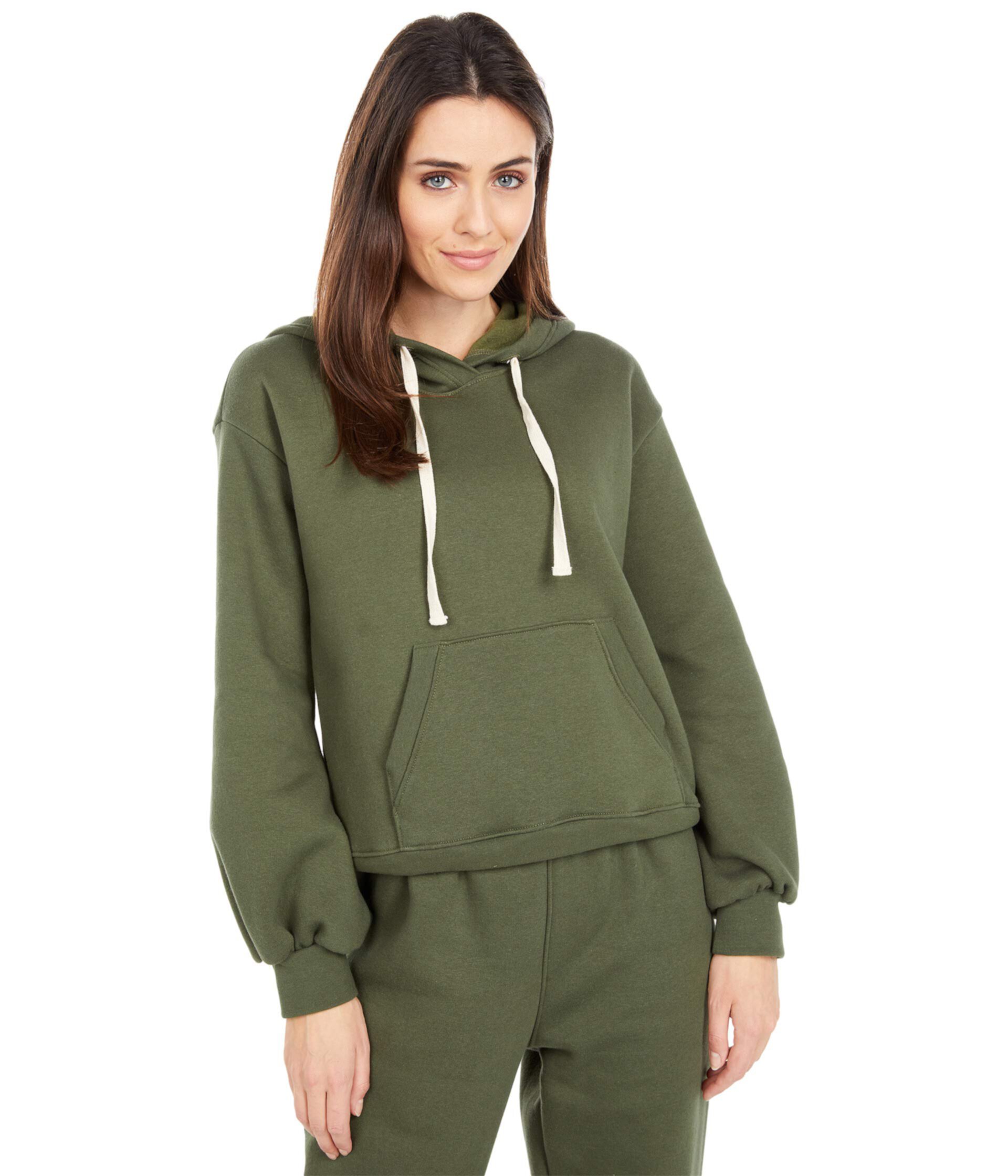 Bungalow Statement Sleeve Fleece Hoodie LAmade