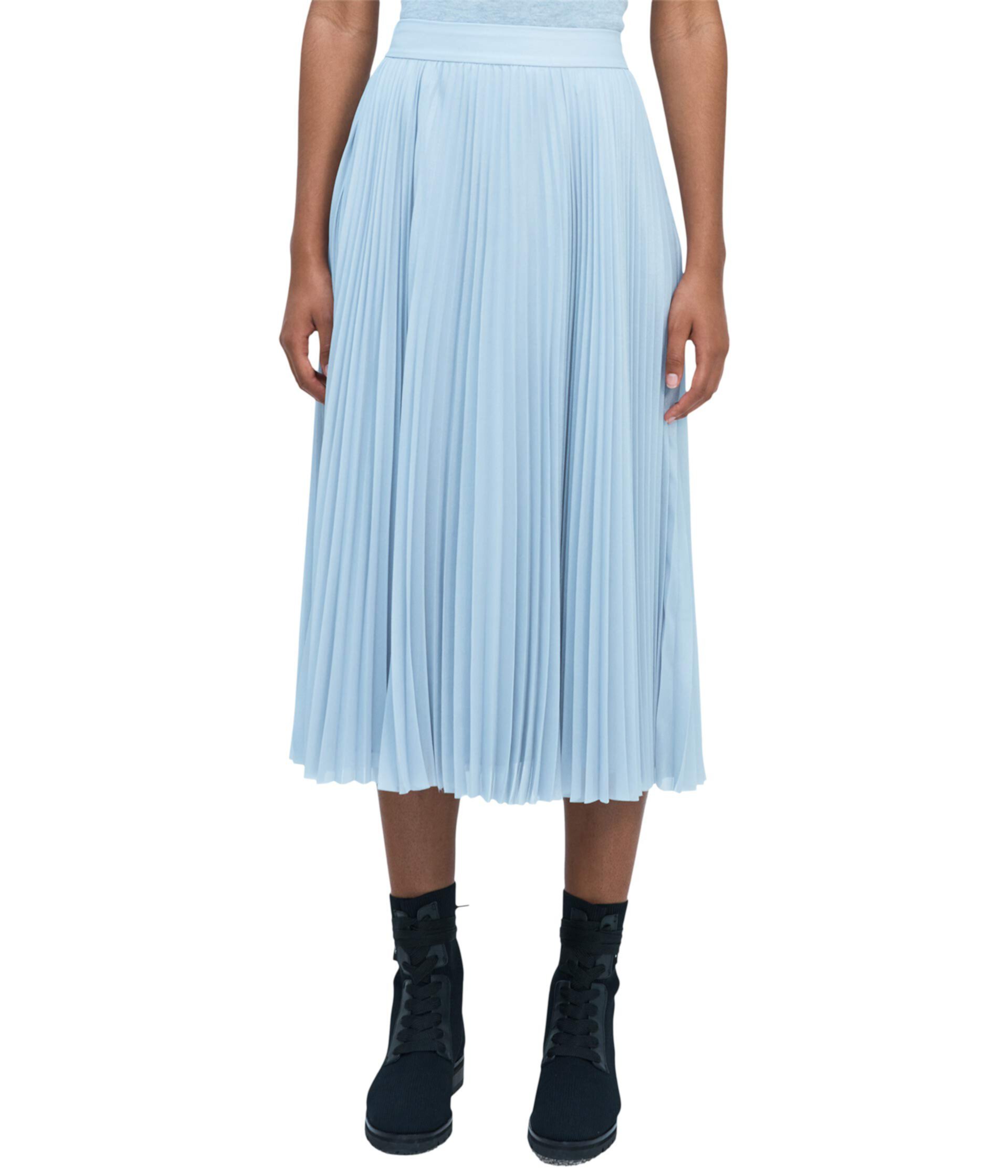 Sparkle Chiffon Pleated Skirt Kate Spade New York