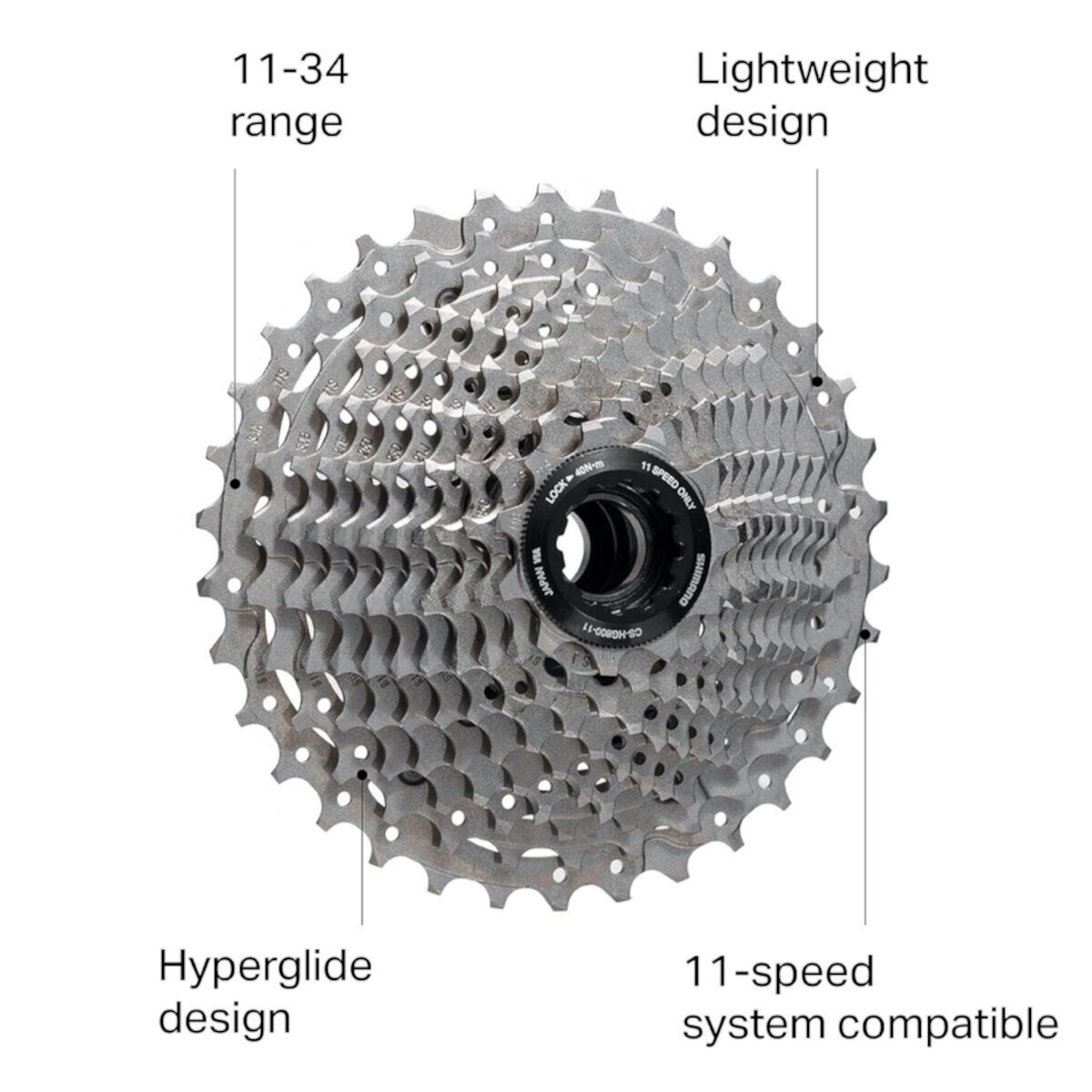 Кассета для велосипеда Shimano Ultegra CS-HG800 11-скоростная Shimano