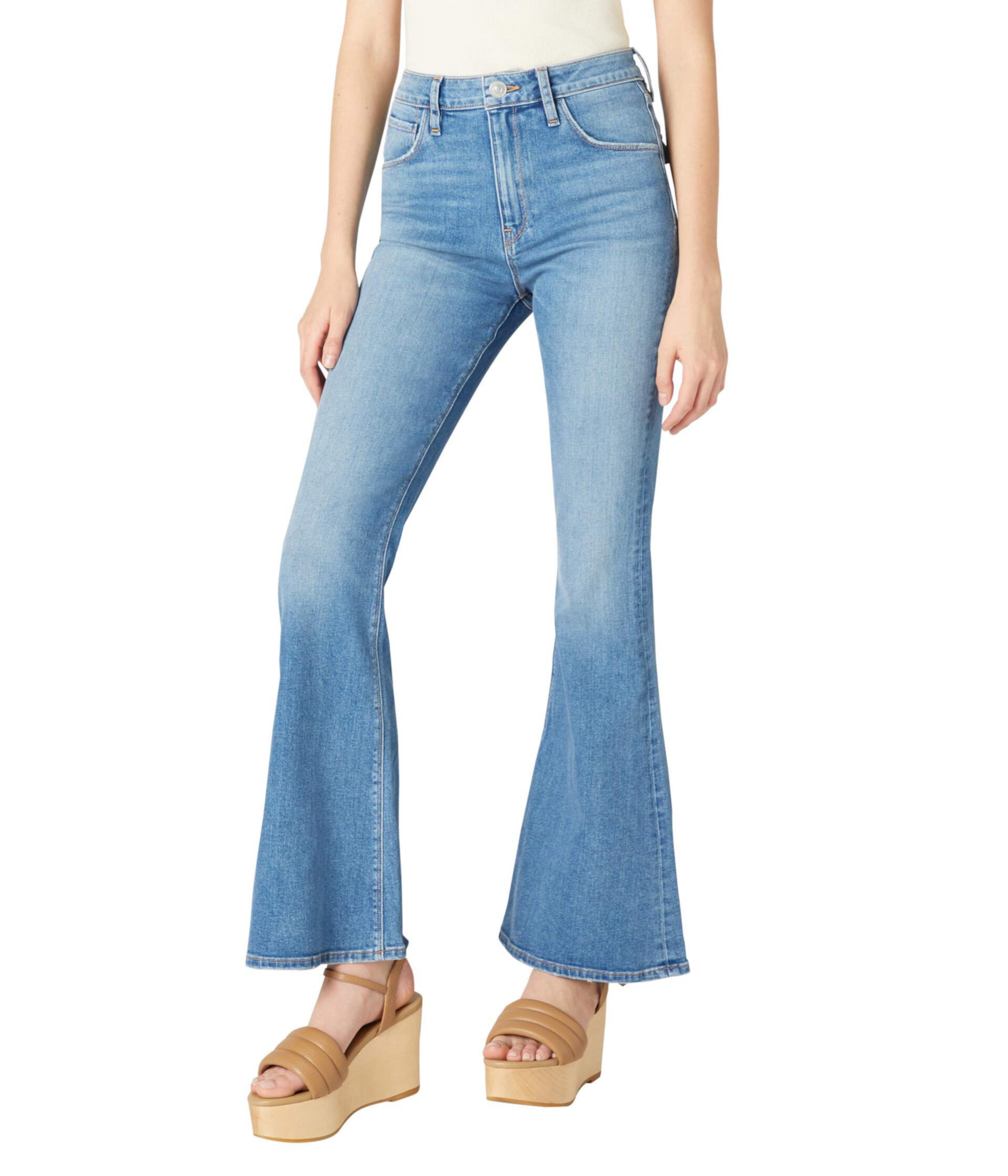 Расклешенные лоскуты Holly с высокой посадкой в цвете Dream Lover Hudson Jeans
