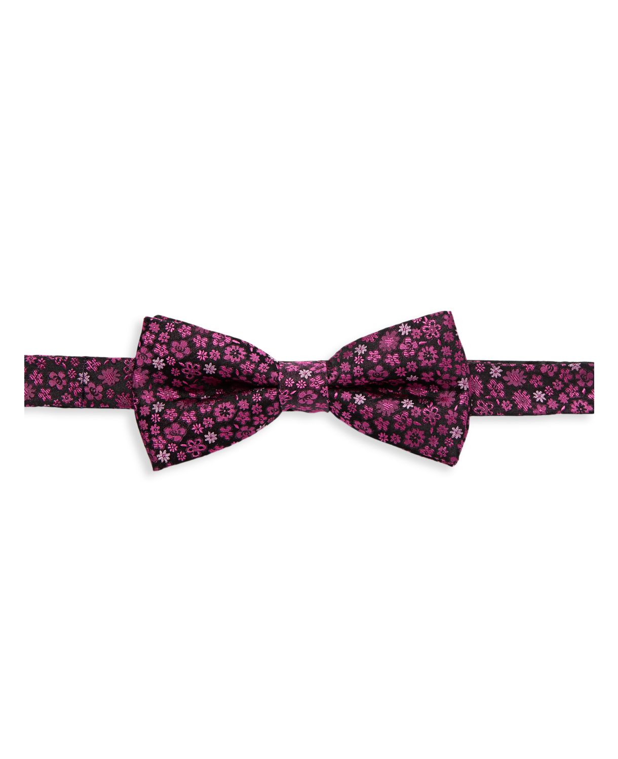 Шелковый галстук-бабочка с цветочным принтом Saks Fifth Avenue