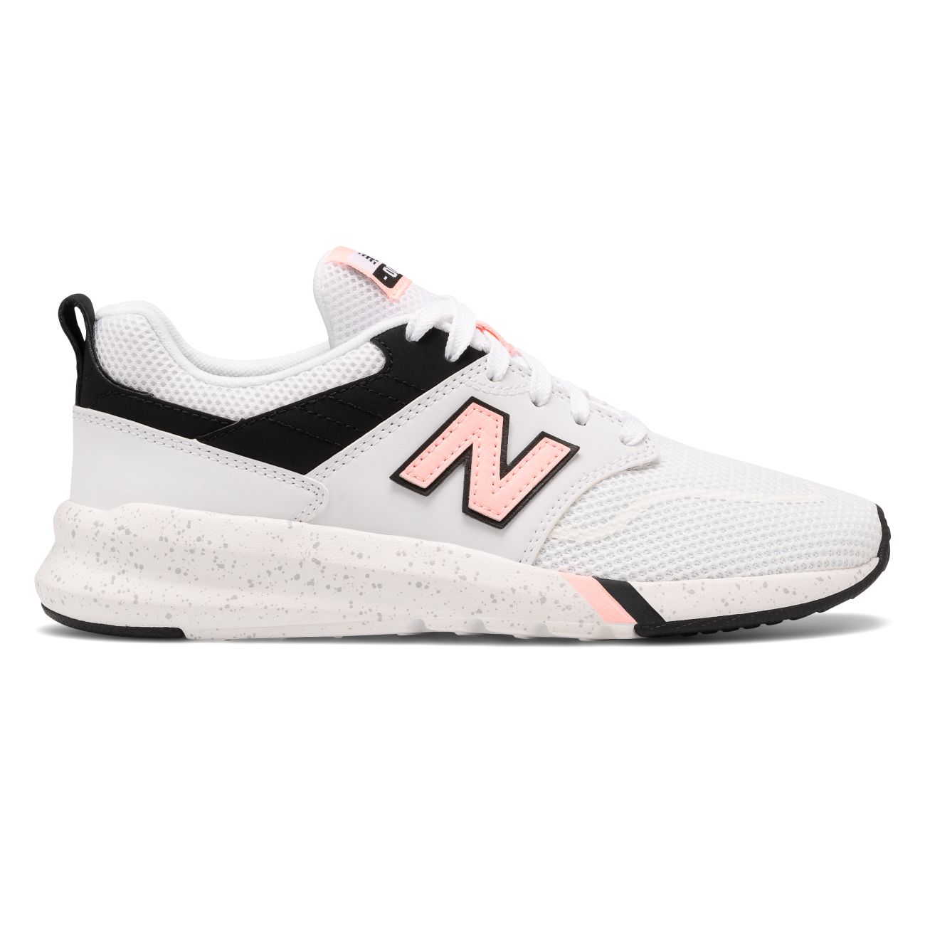 New balance 009 black and white best sale