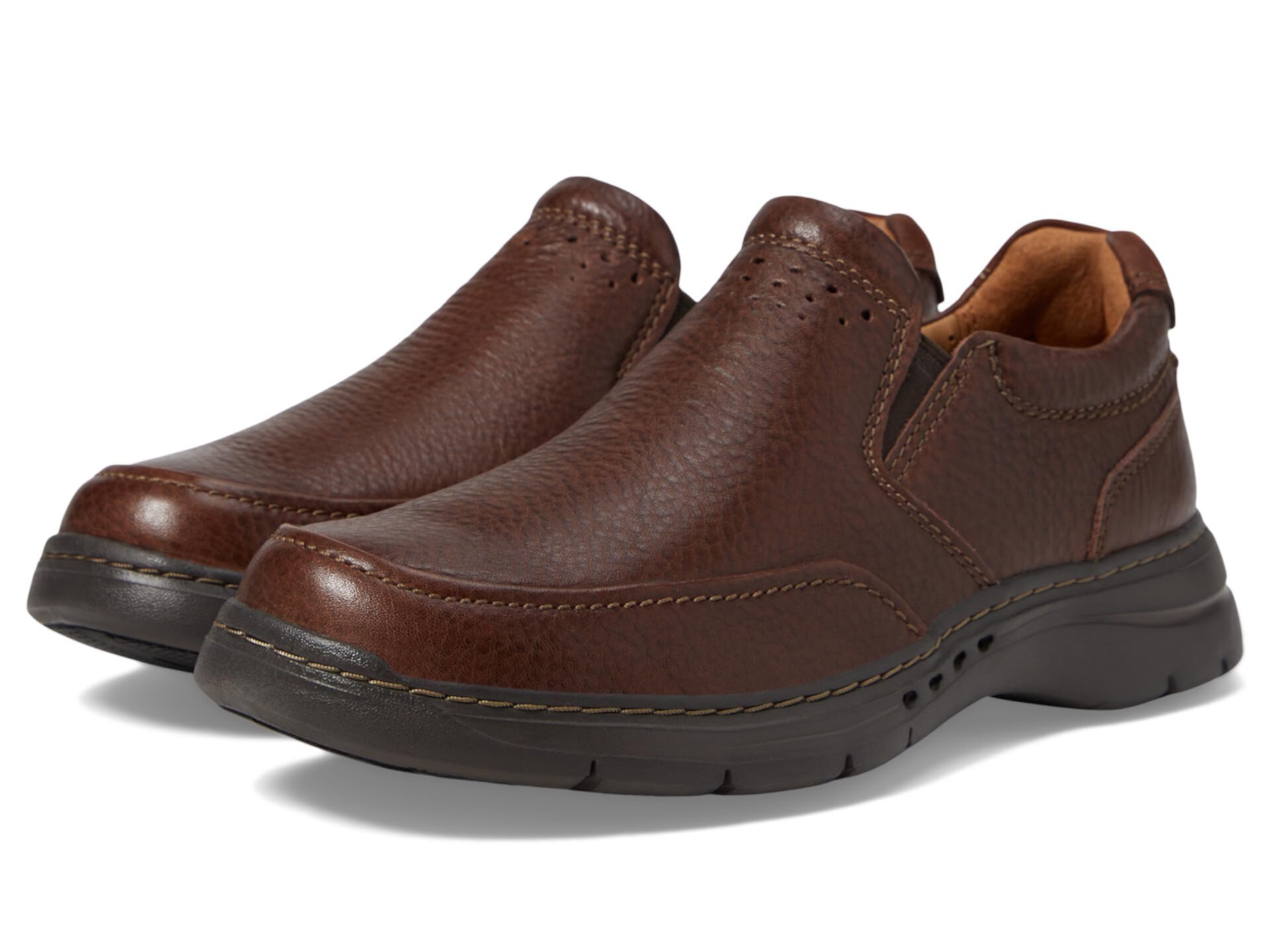 Слипоны Clarks Un Brawley Step с системой воздухопотока и амортизирующей стелькой OrthoLite® Clarks