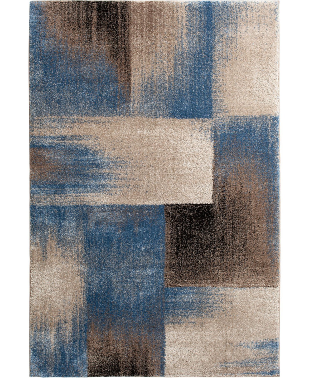 Urban Exposure Flame Blue 5' x 7'6" Area Rug Portland Textiles