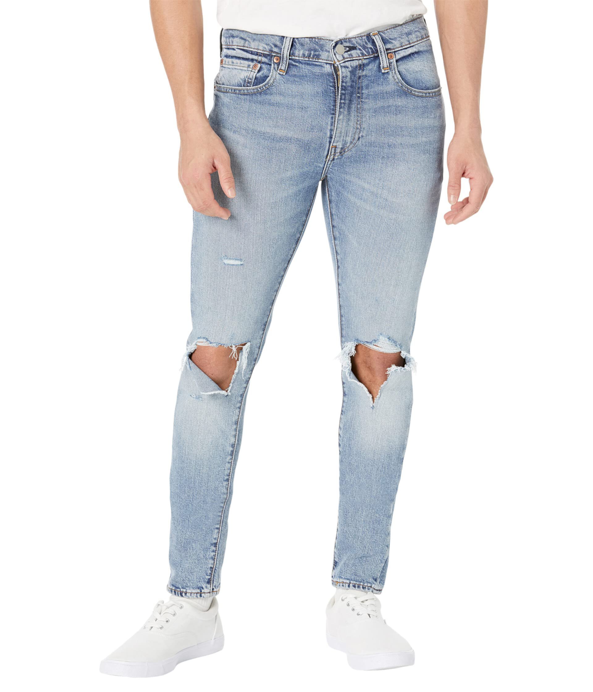 Джинсы Levi's® Skinny Taper из эластичного хлопкового денима с узким кроем и 5 карманами Levi's®