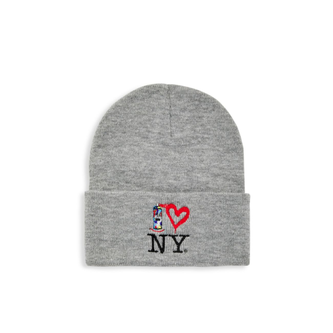 Вязаная шапка с изображением сердца из аэрозольного баллончика Нью-Йорка PiccoliNY