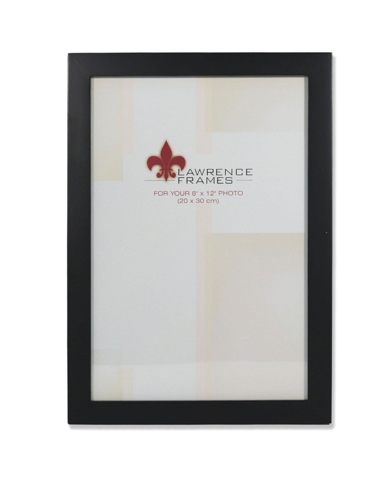 Рамка для картины из черного дерева - 8 x 12 дюймов Lawrence Frames