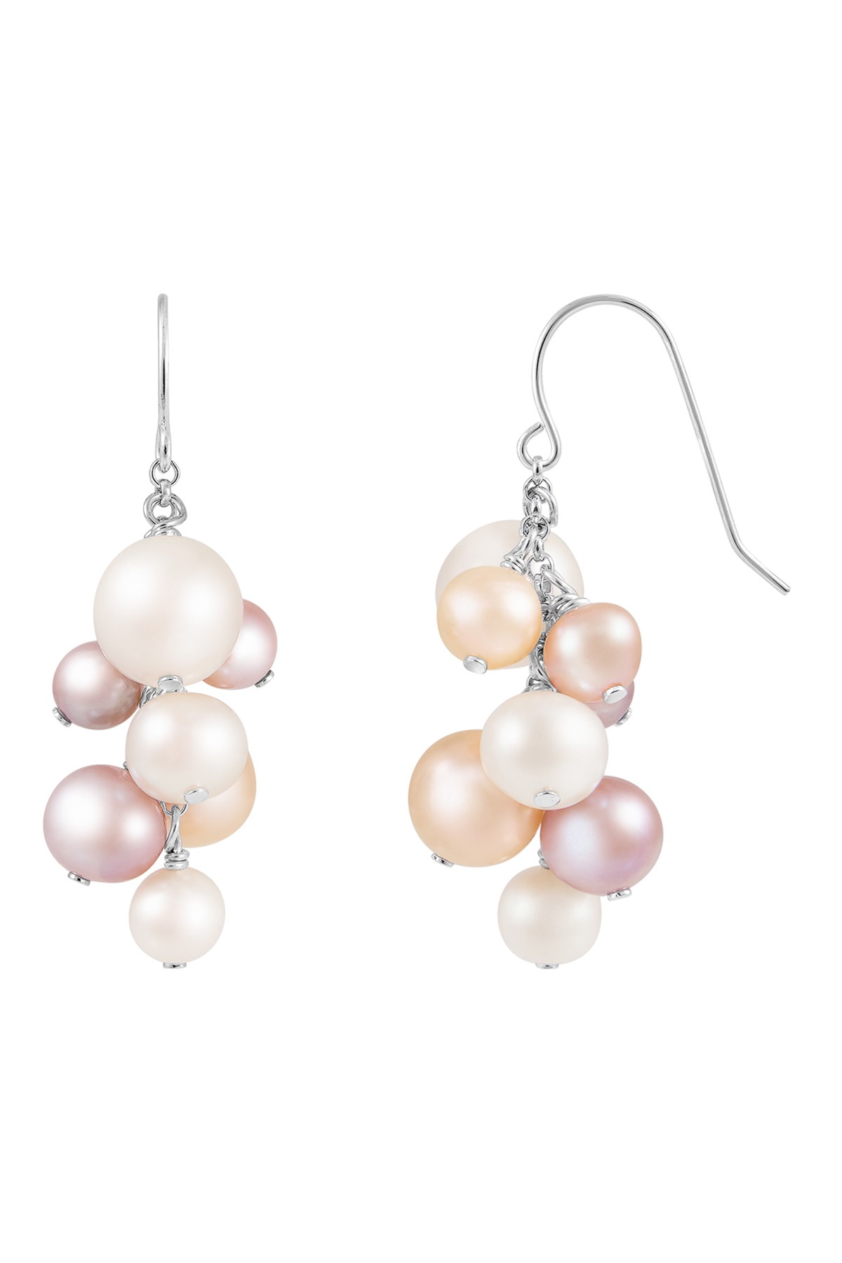 Серьги с жемчужными кластерами Splendid Pearls