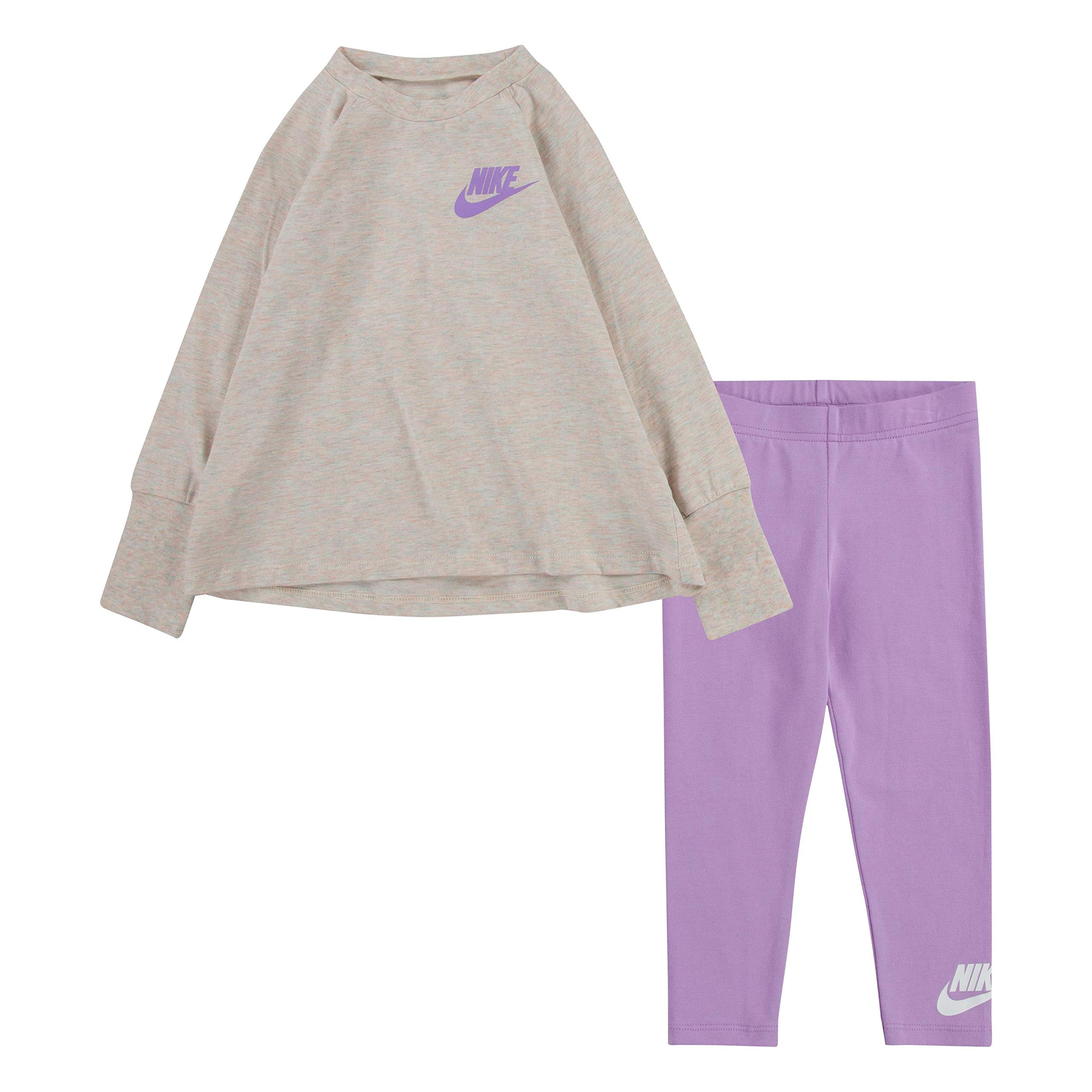 Crew Neck Jersey and Leggings Two-Piece Set (Infant) Nike Kids