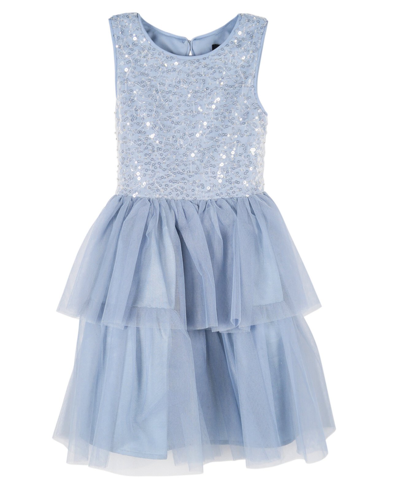 Платье-юбка с пайетками для маленьких девочек Pink & Violet