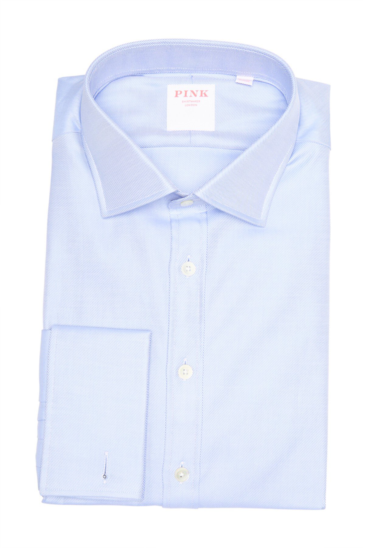 Классическая однотонная классическая рубашка Royal Oxford THOMAS PINK