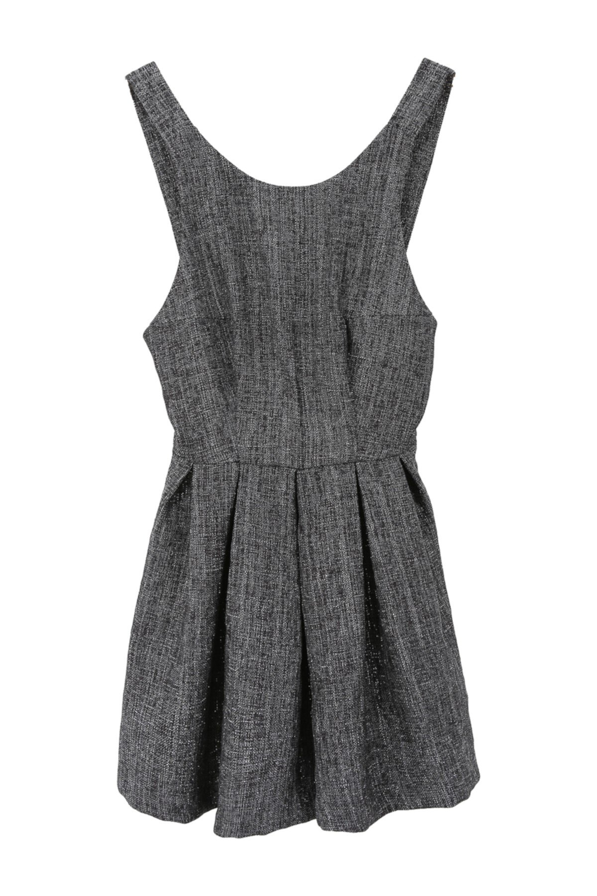 Sleeveless Short Dress w/Shimmer Fabric FRNCH