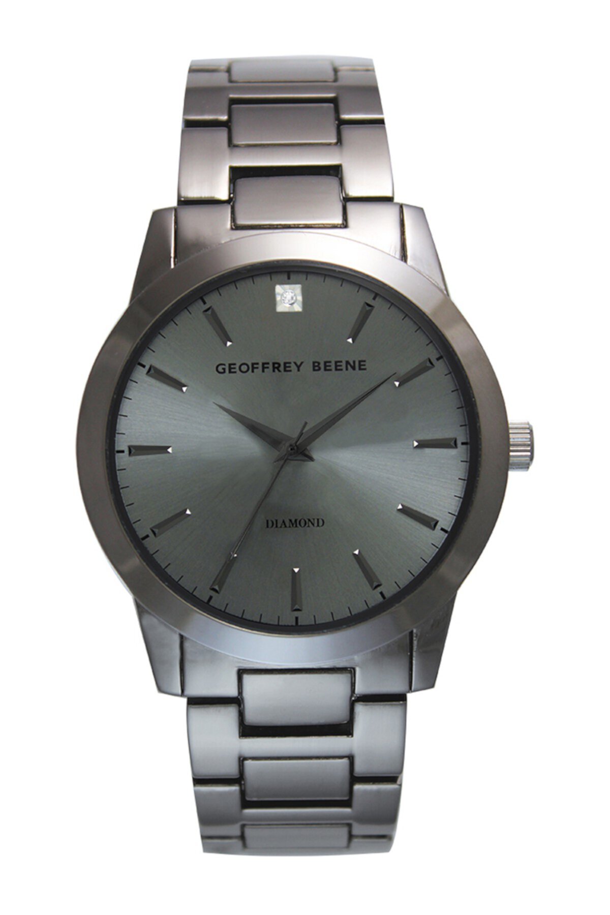 Men's Classic Diamond Bracelet Watch, 41mm - 0.01 ctw
 Geoffrey Beene