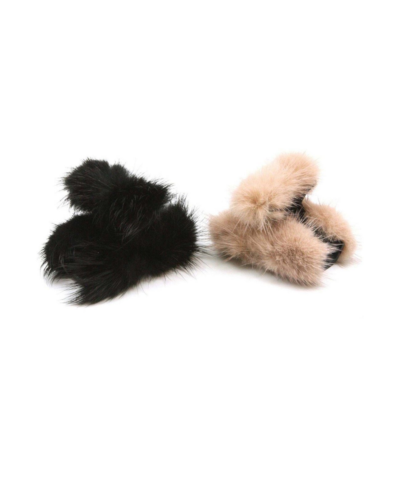 Челюсти для волос Fuzzy Pom Pom, набор из 2 шт. Soho Style